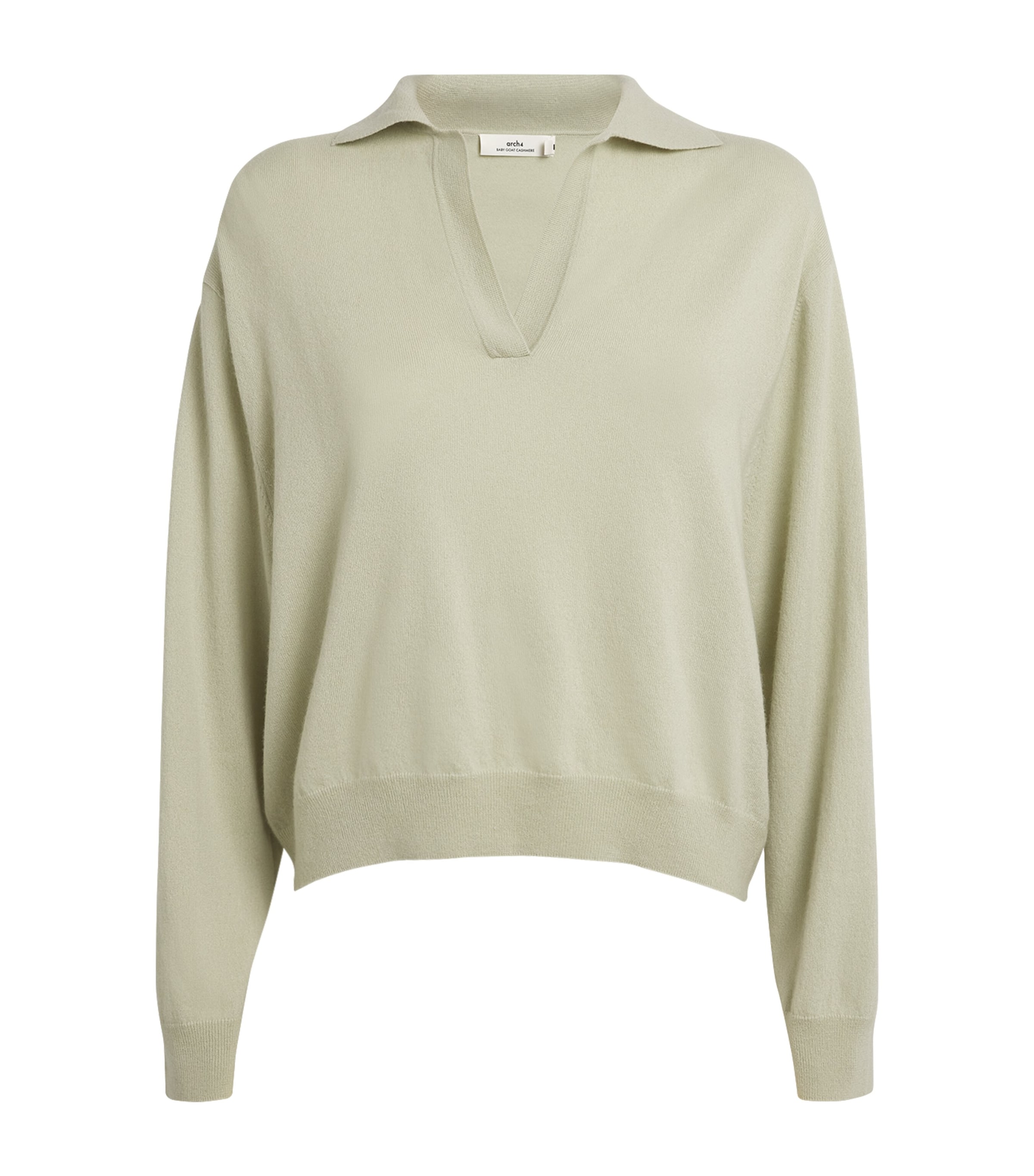 Arch 4 Cashmere Oxford Sweater In Green