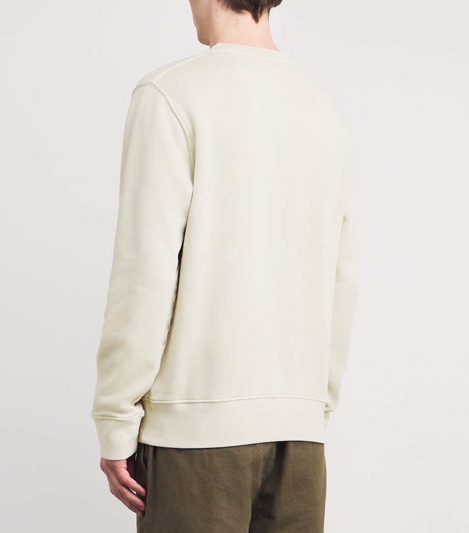 Cotton-Blend Vintage Sweatshirt ABALONE Image 4