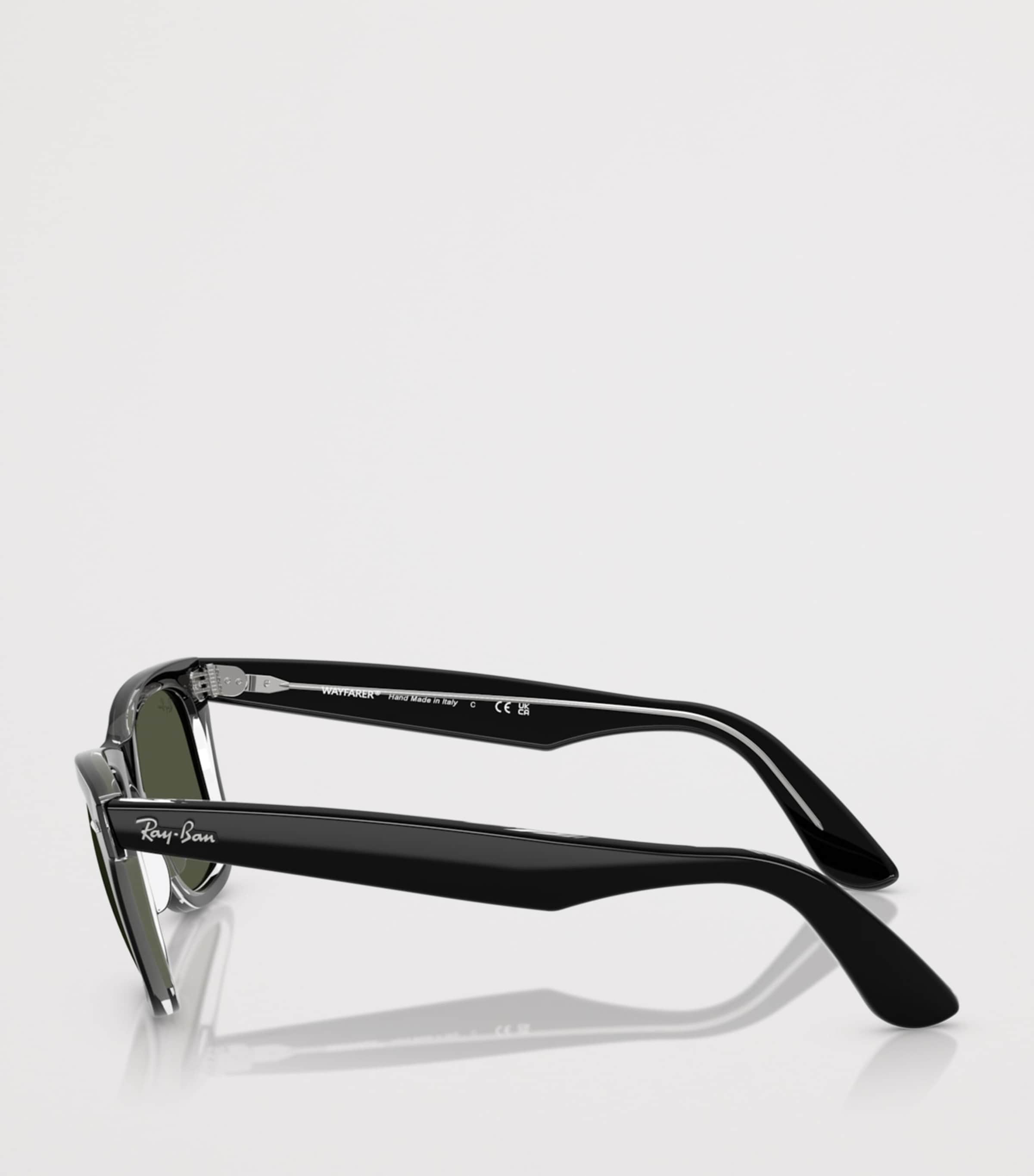 Ray-Ban RB2140 Original Wayfarer Classic Square Sunglasses Black Image 3