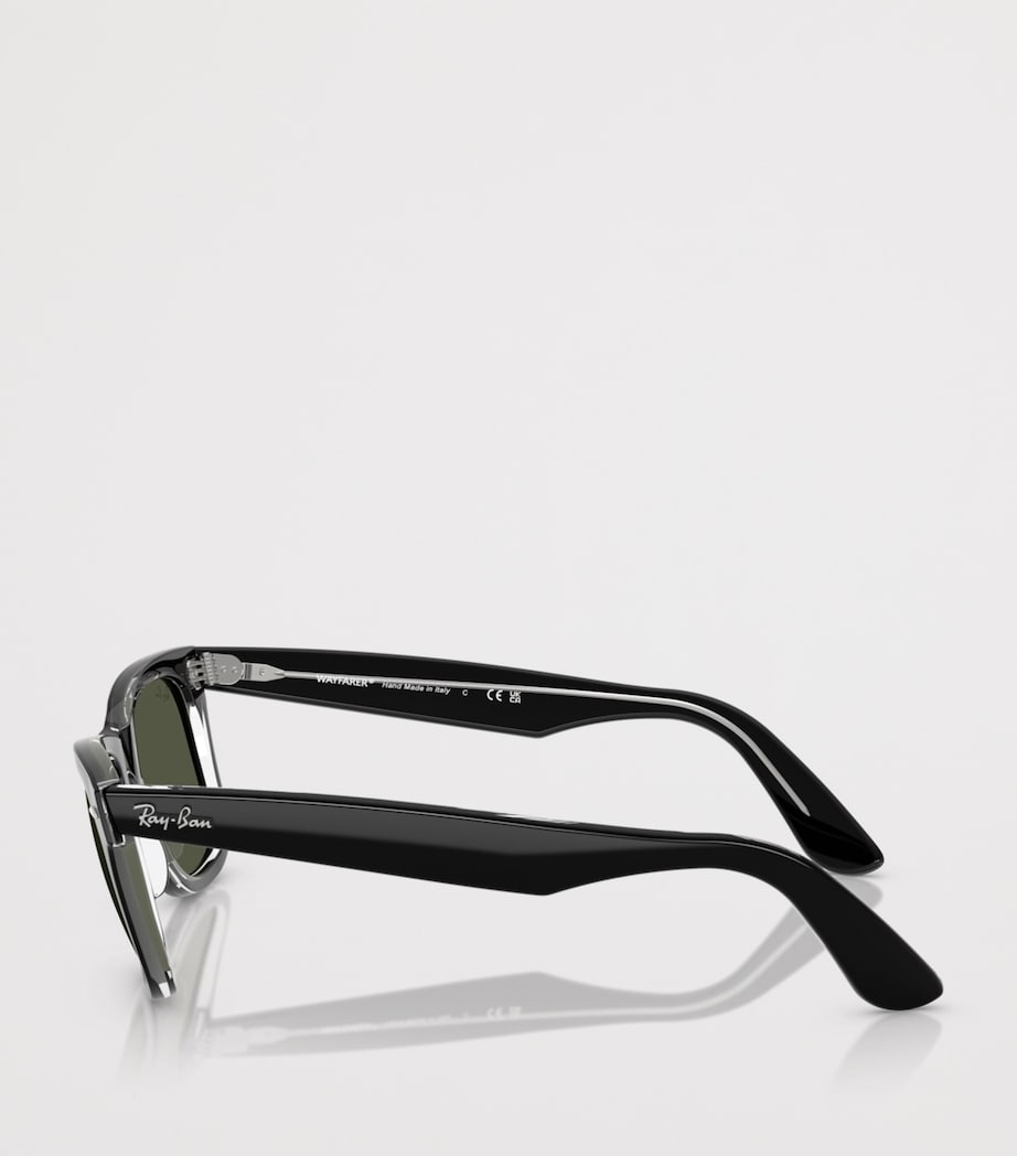 Ray-Ban RB2140 Original Wayfarer Classic Square Sunglasses Black Image 3