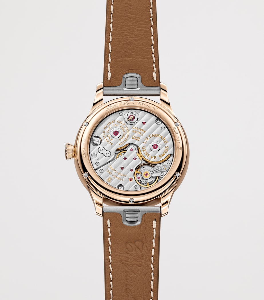 Rose Gold L.U.C Quattro Mark IV Watch 39mm 18K ROSE GOLD Image 3