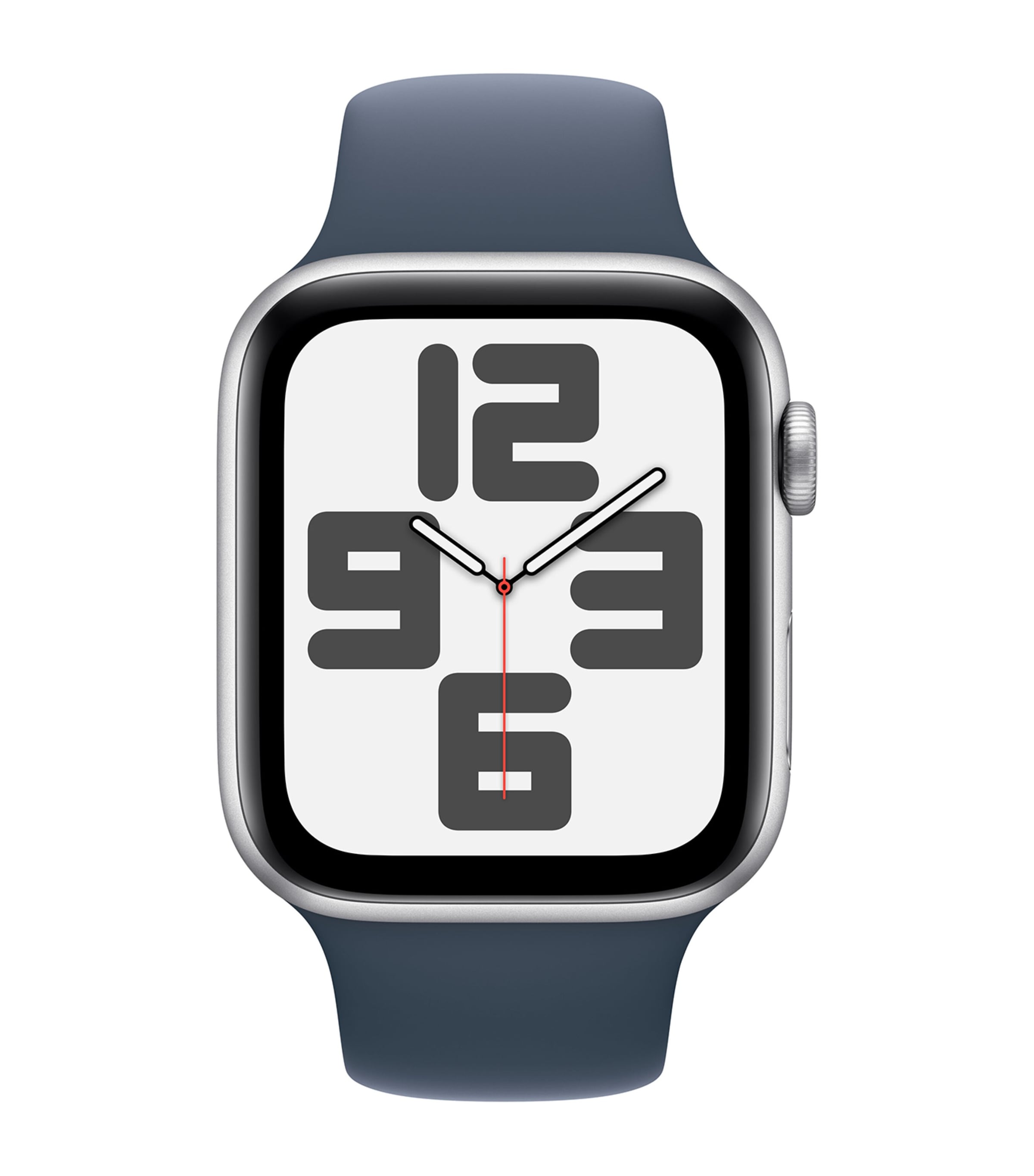 Apple Apple Watch SE 2023 – Silver with Storm Blue Sport Band, 44mm, Medium/Large | Technology | Smart Tech & Wearable Tech | Smart Watches | Designers | Apple Apple Apple Watch SE 2023 – Silver with Storm Blue Sport Band, 44mm, Medium/Large | Technology | Smart Tech & Wearable Tech | Smart Watches | Designers | Apple