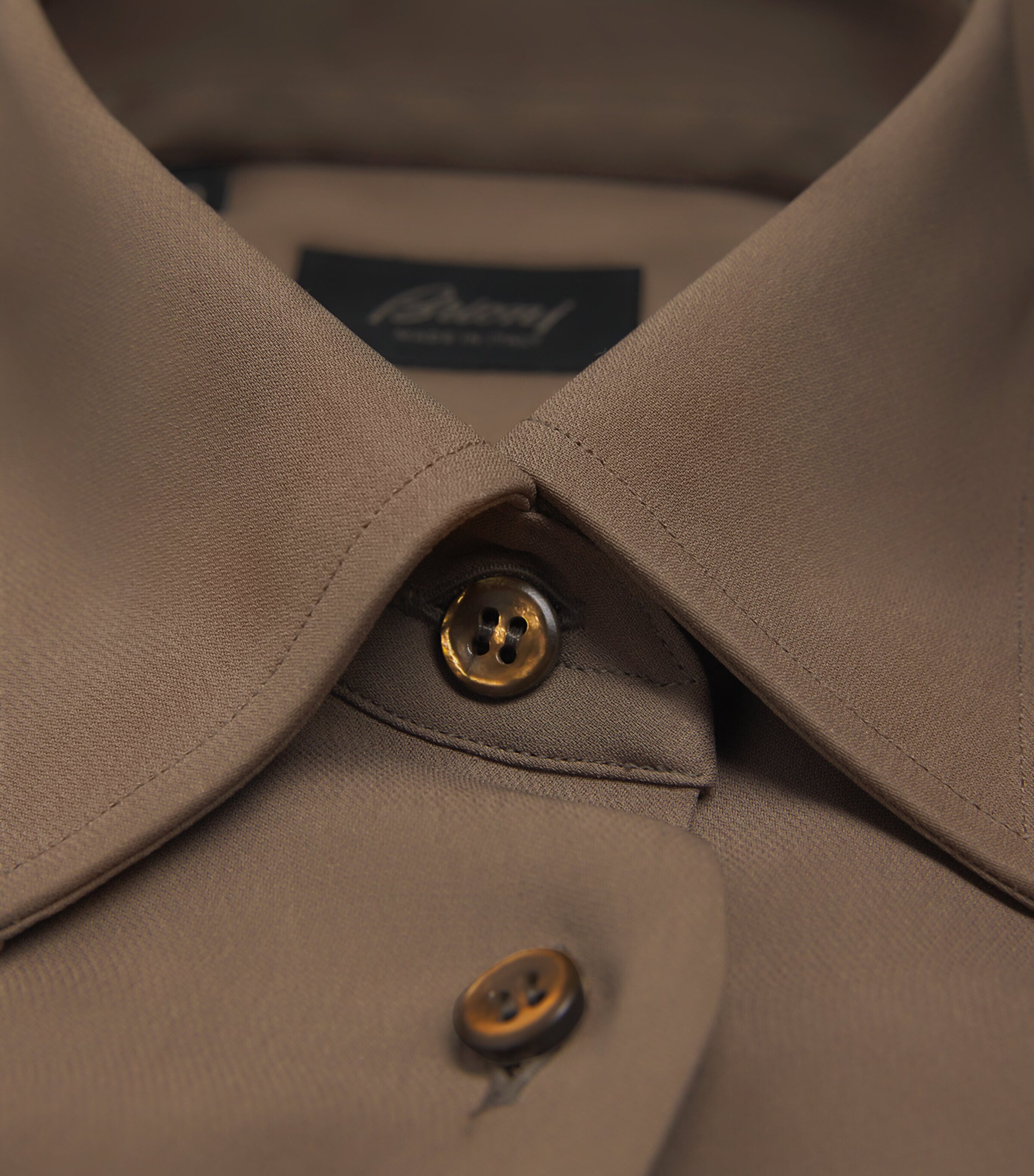 Brioni Womens Silk Button-Up Shirt Image 6