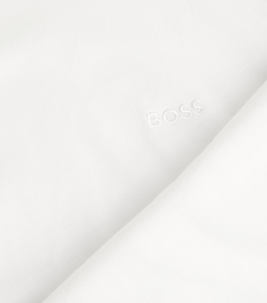 Cotton Logo T-Shirt (Pack of 3) 100-WHITE Image 5