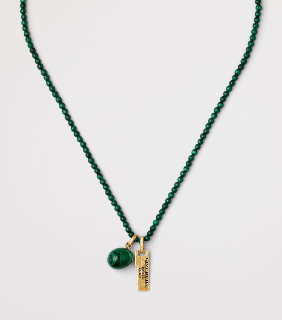 Givenchy Malachite Givenchy Tape Necklace Image 4