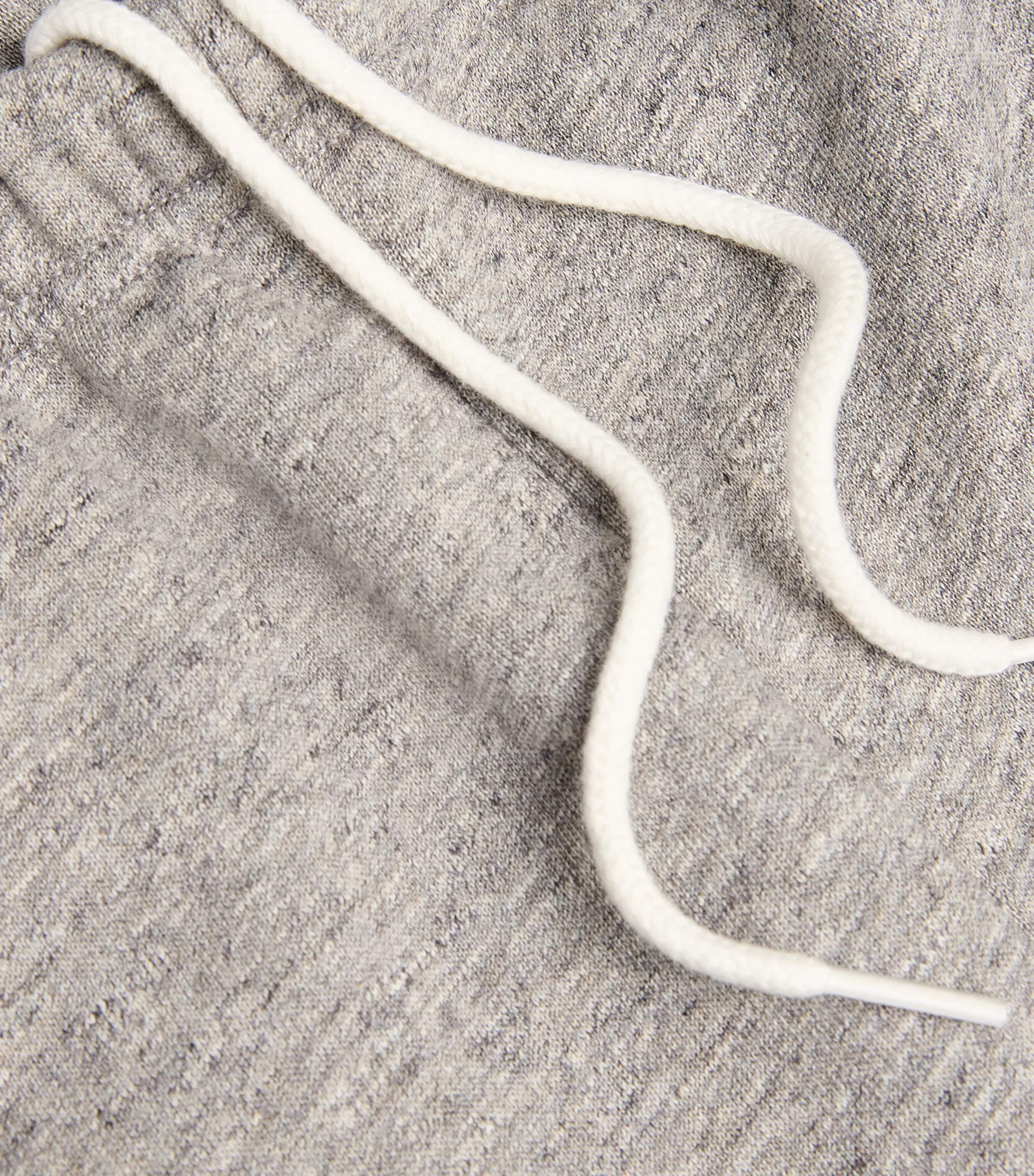 Cotton-Blend Logo Sweatpants DARK GREY HEATHER Image 5