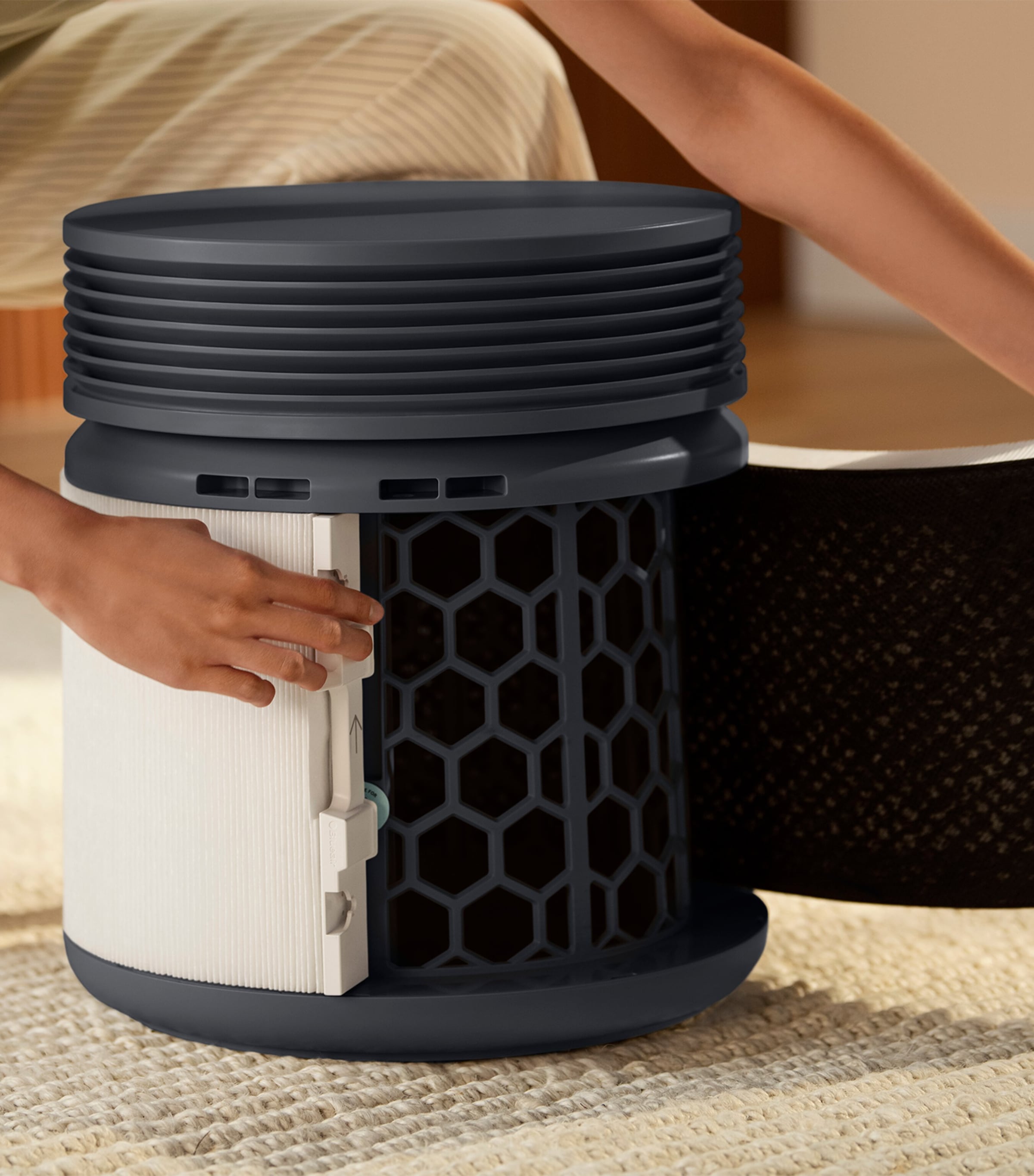 Blueair Large Blue Signature Air Purifier Navy Image 6