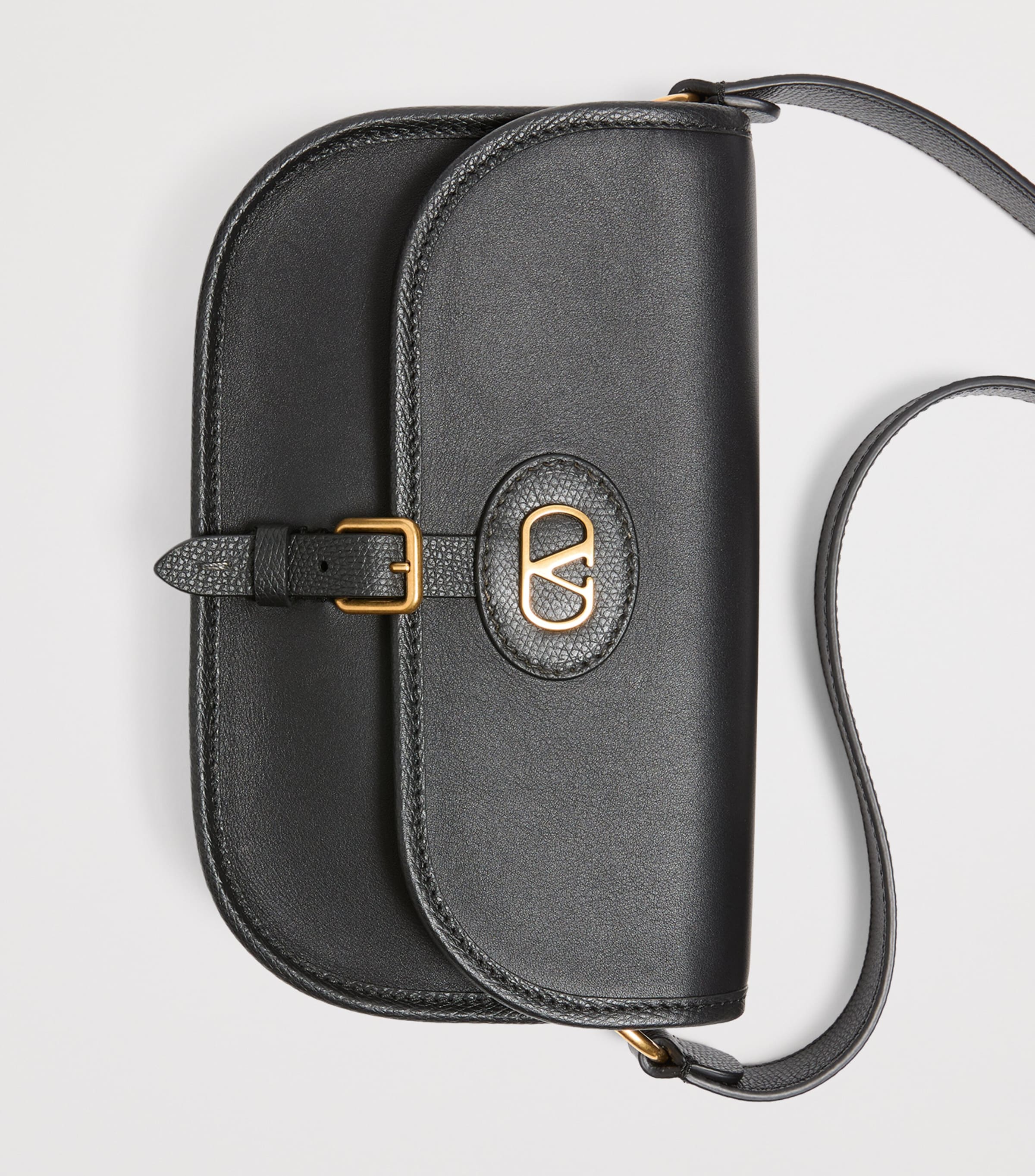 Small Leather Antibes Cross-Body Bag 0NO Image 4