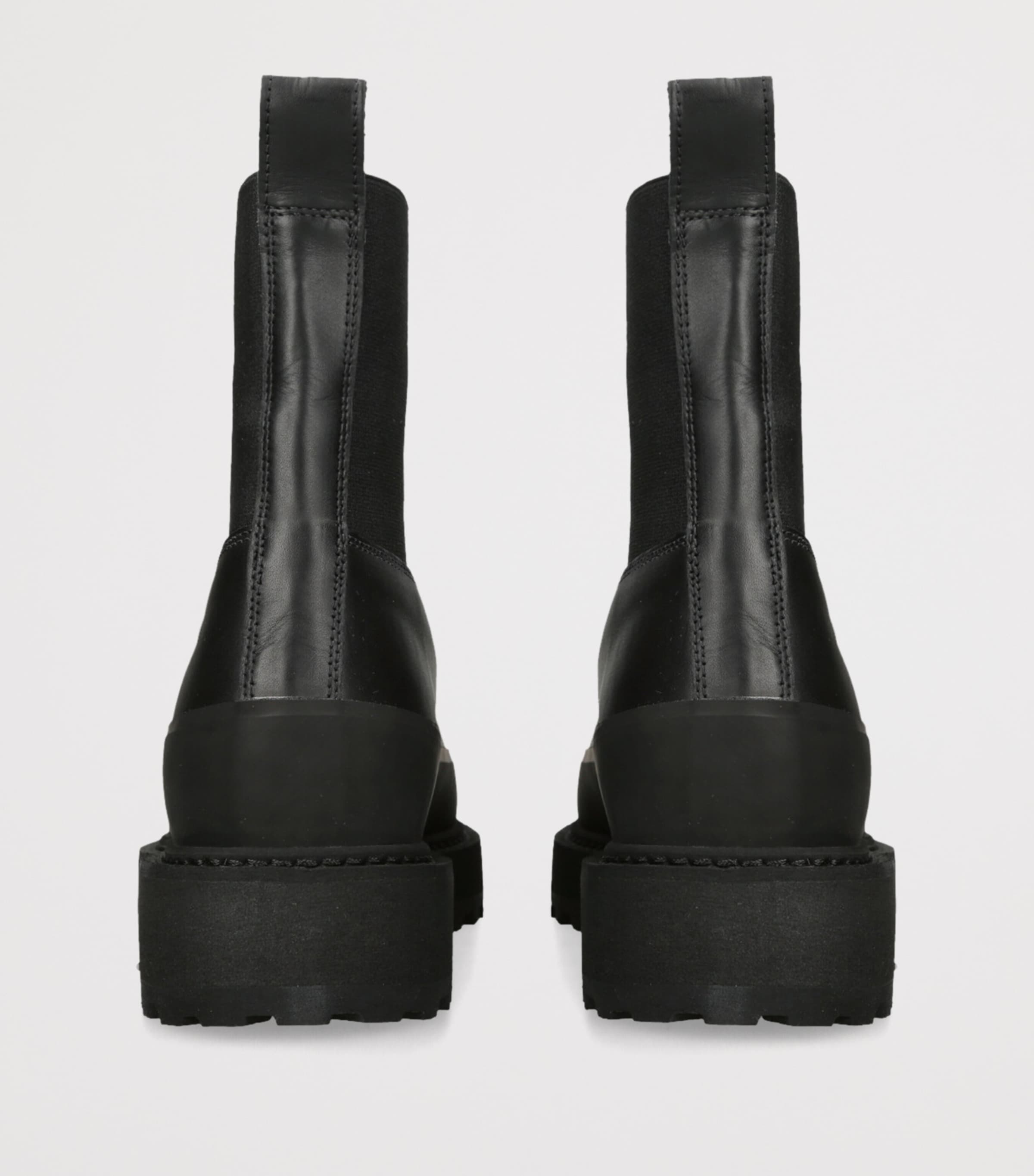 Leather Dolomite Chelsea Boots 25 BLACK Image 2