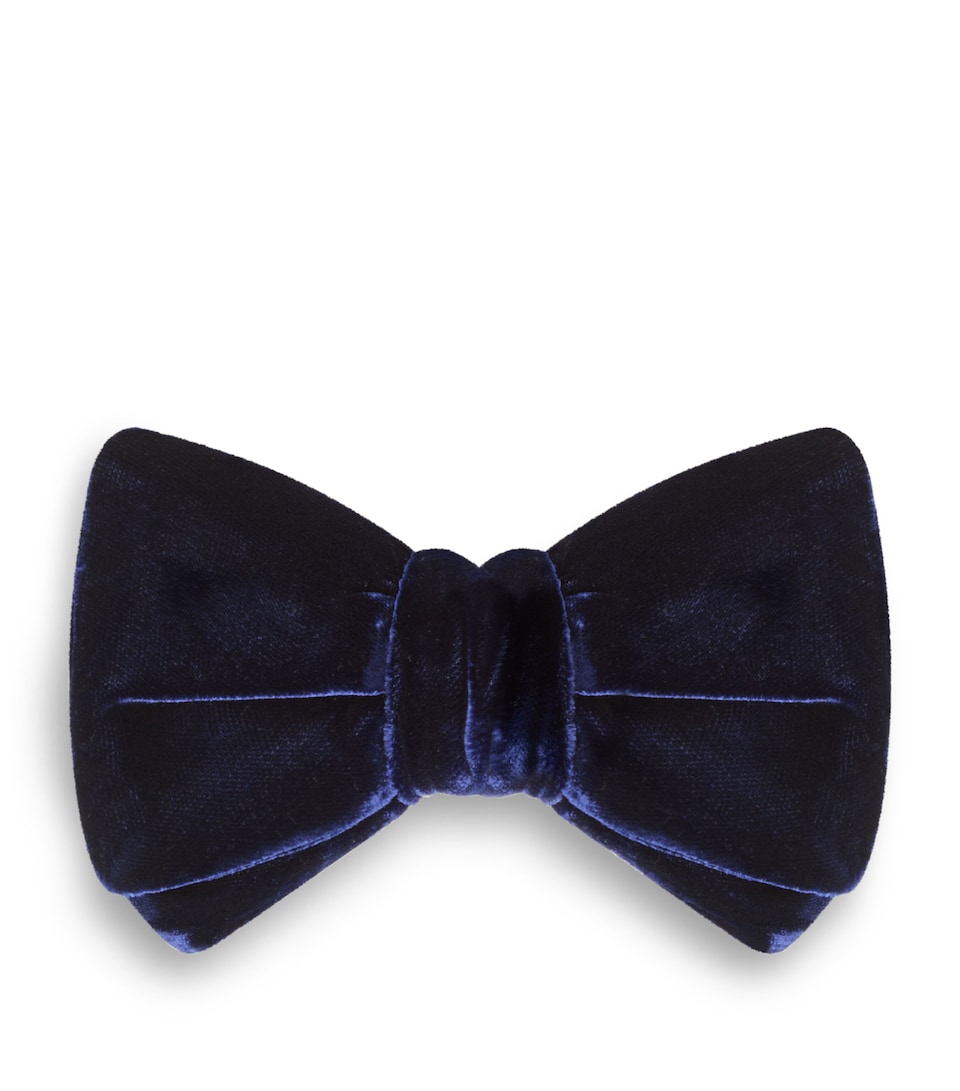 Velvet Pre-Tied Bow Tie