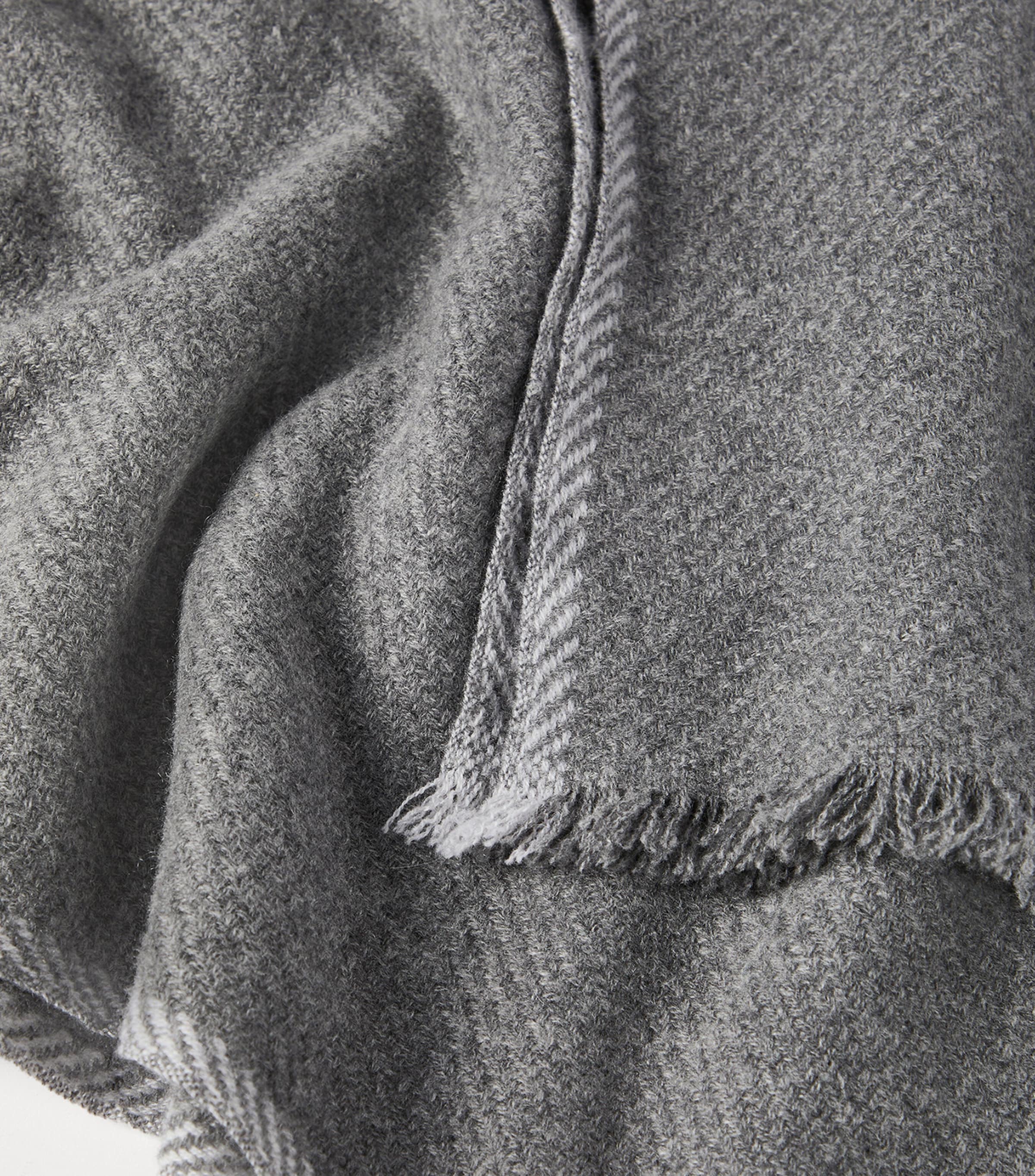 Brunello Cucinelli Cashmere Fringe-Trim Scarf Image 3