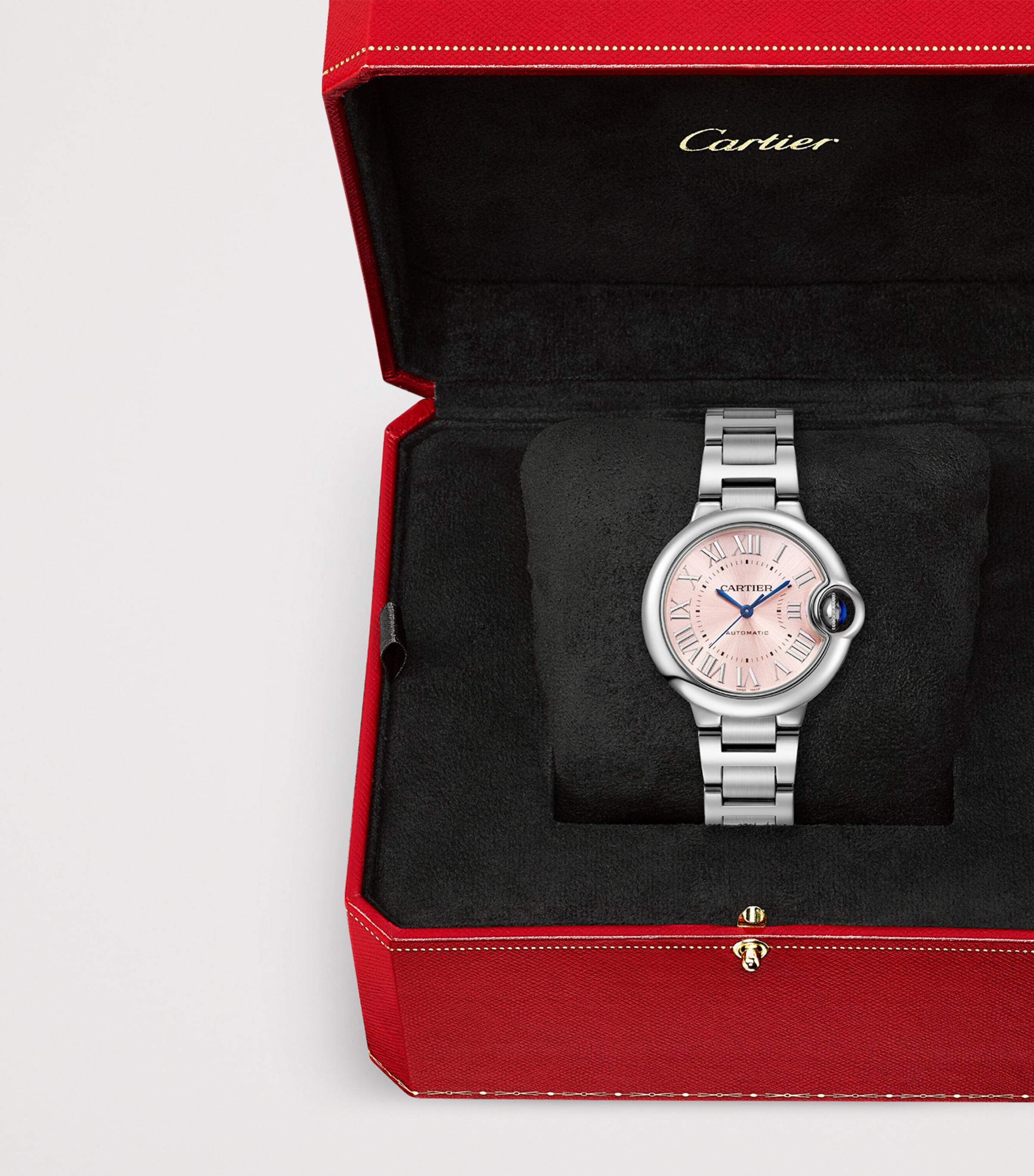 Cartier Stainless Steel Ballon Bleu de Cartier Watch 33mm Steel Image 4