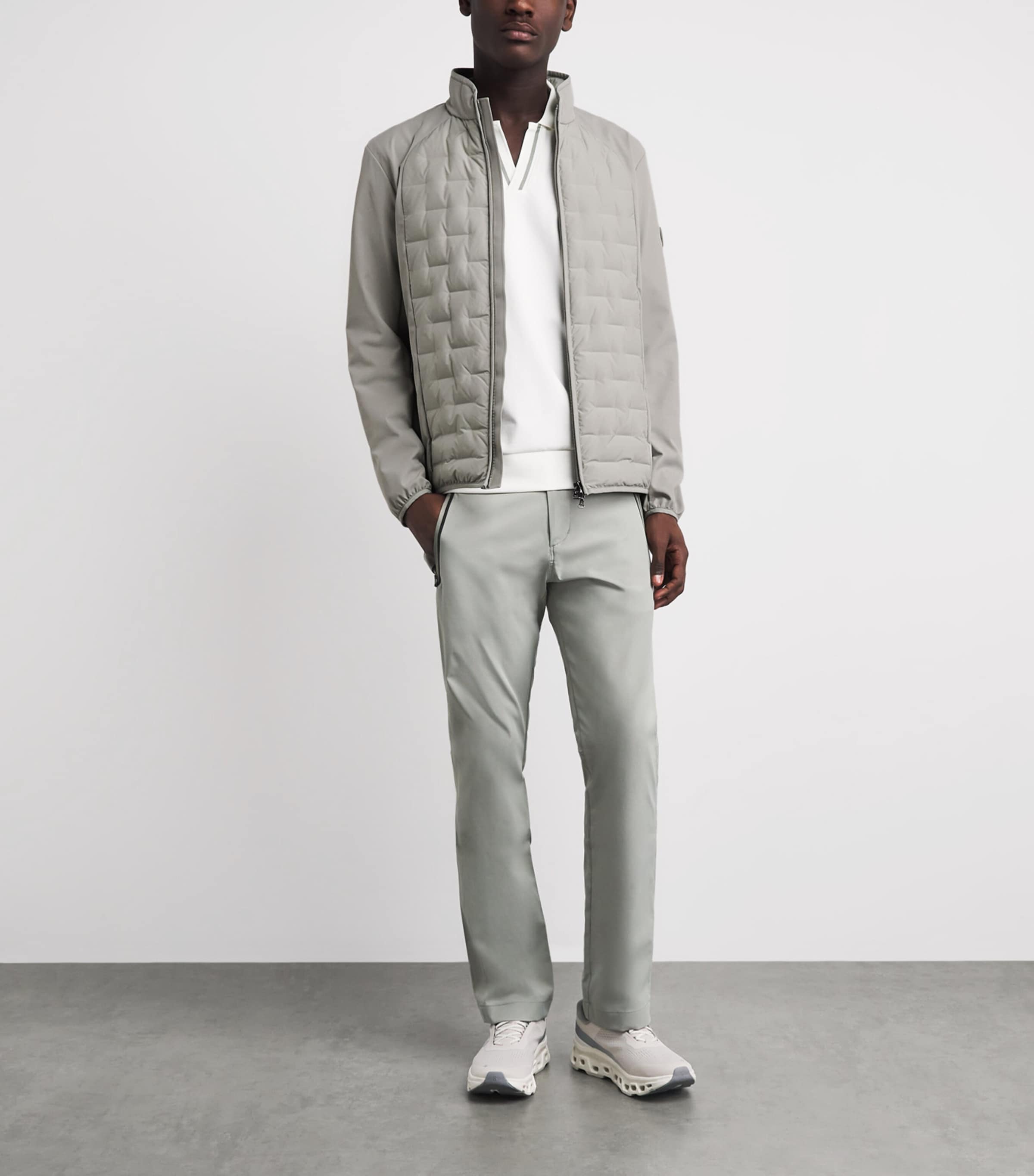 Bogner Mens Dajan Hybrid Jacket Fog Image 2