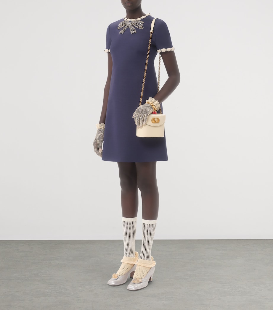 Mini Leather Vain Cross-Body Bag REN Image 7