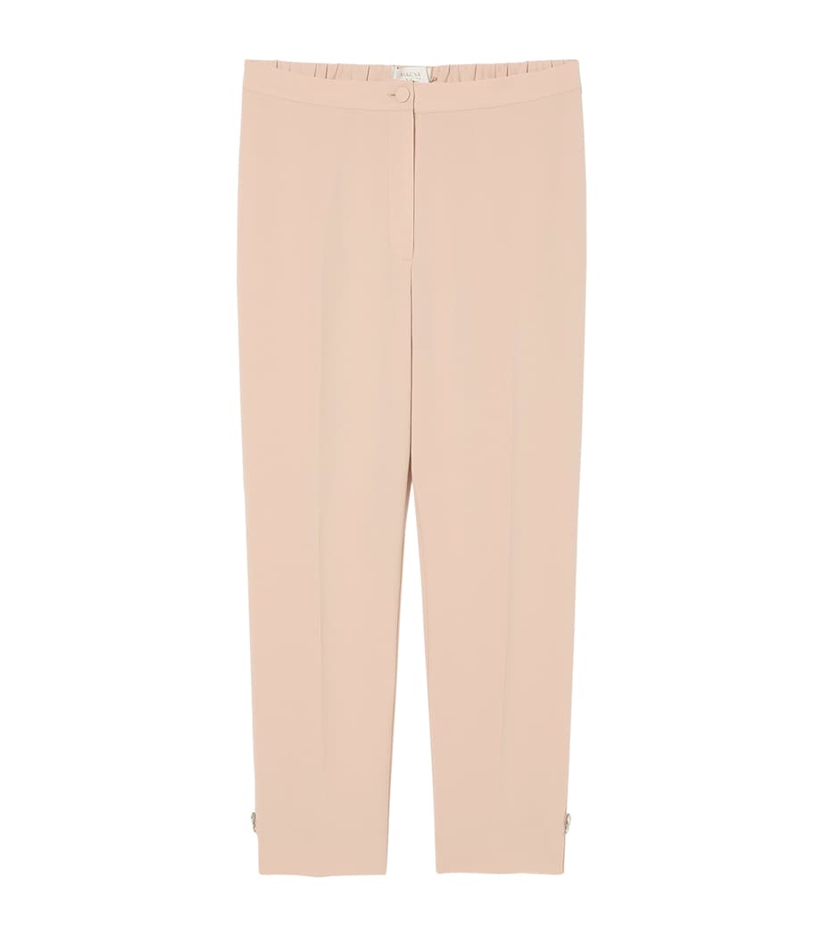 Marina Rinaldi Womens Cady Trousers Skin Image 1