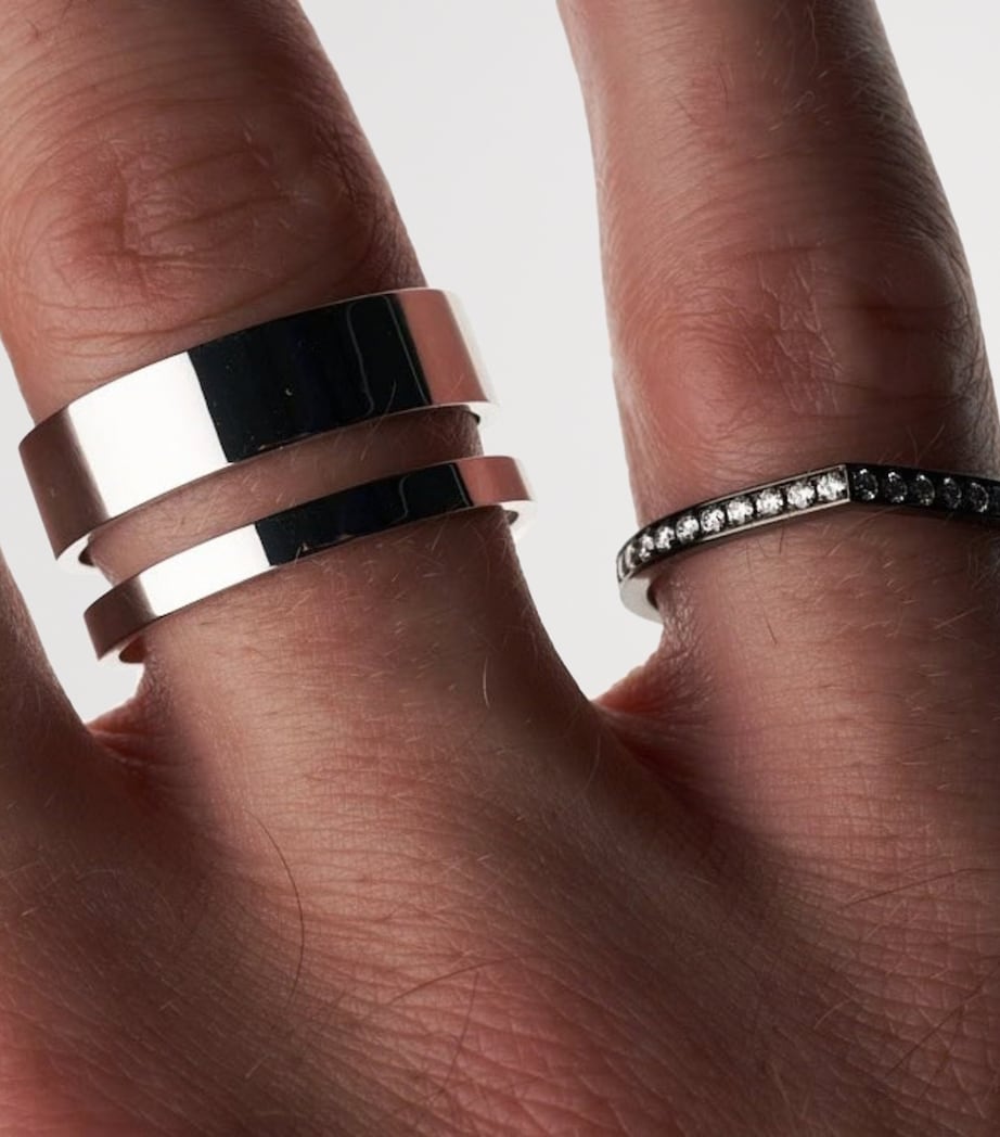Repossi Berbere 2-Band Berbere Ring White Gold Image 2