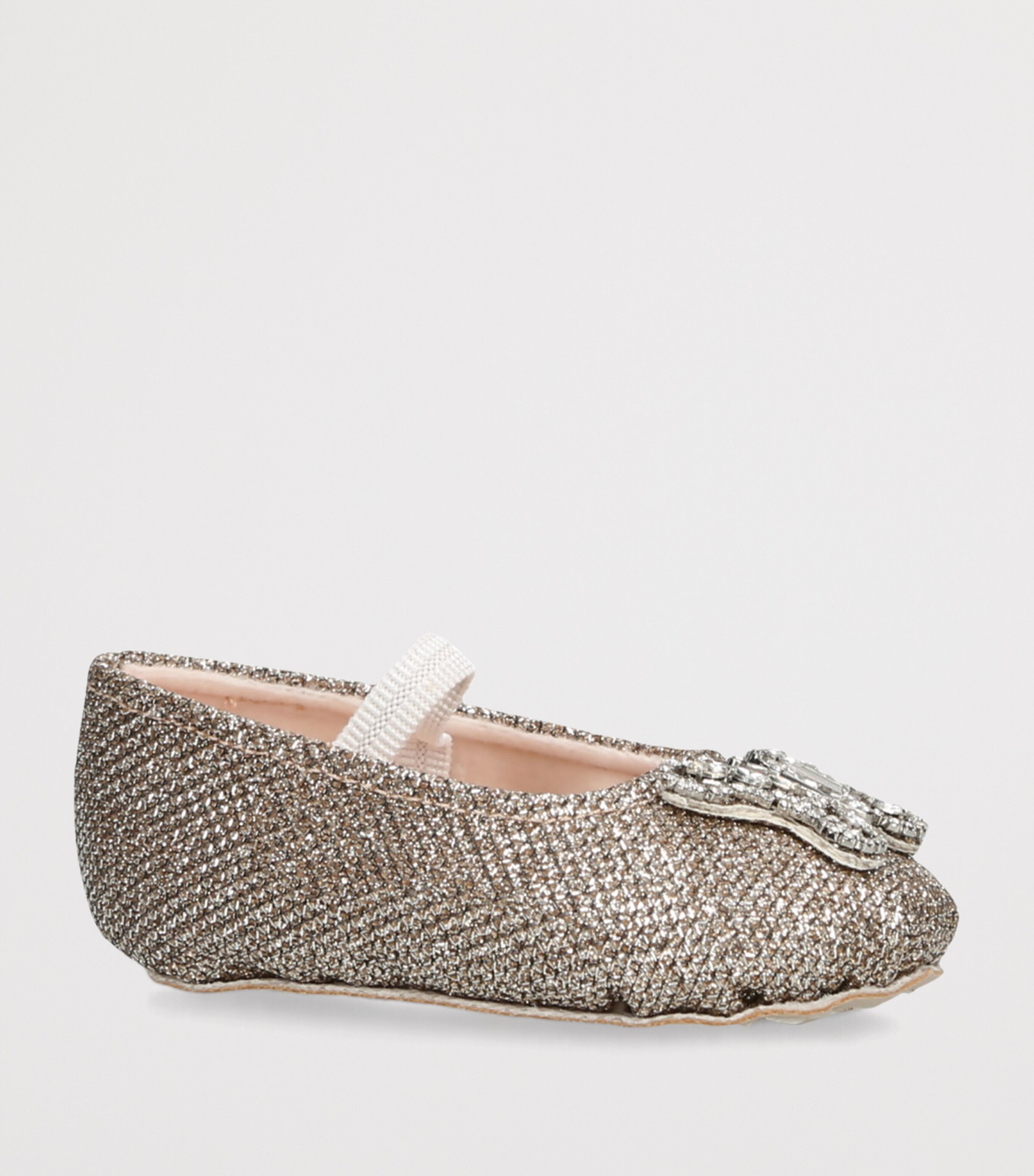 Metallic-Thread Odette Ballet Flats GOLD Image 3