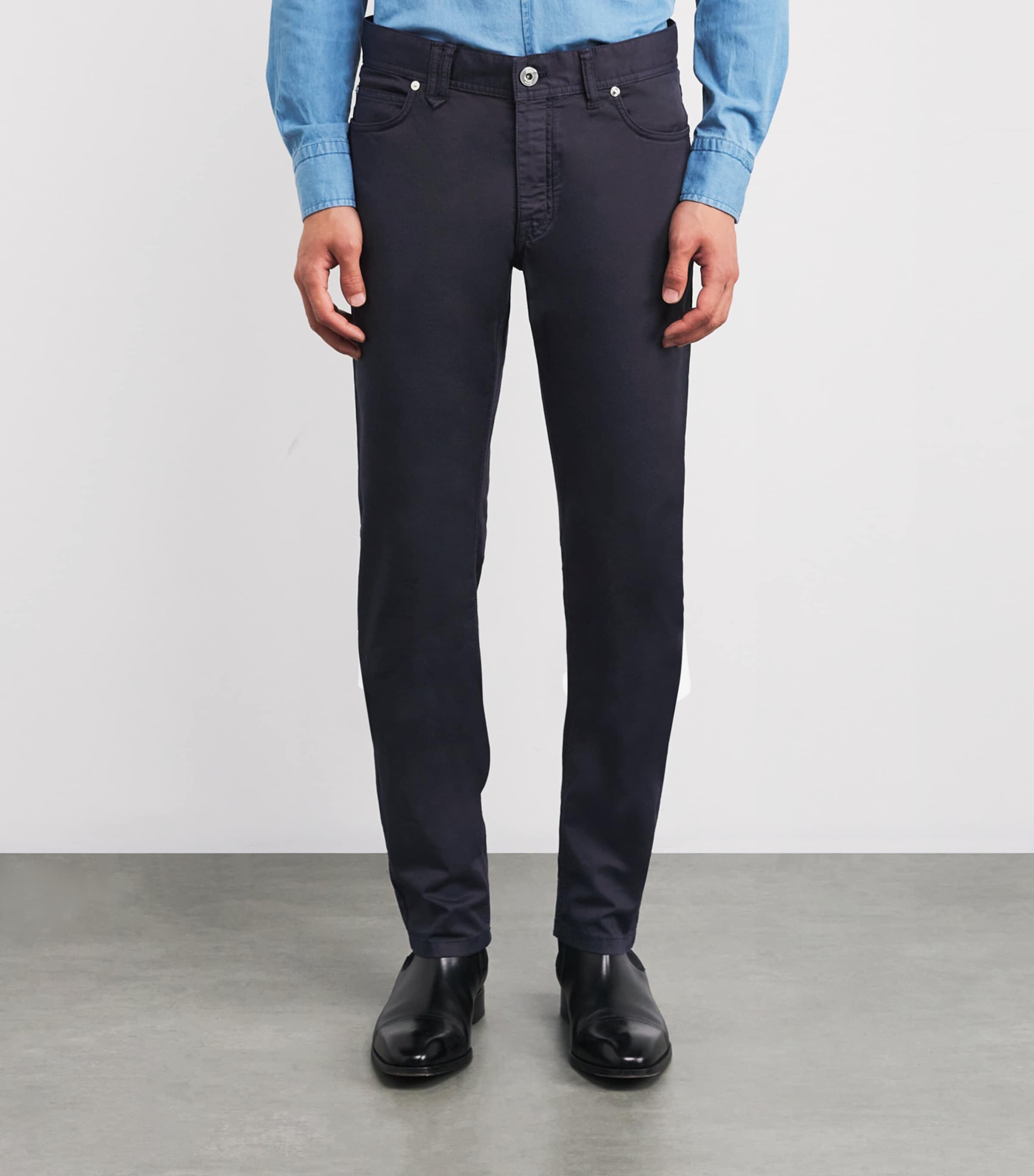 Stretch-Cotton Chinos 4000 Image 3