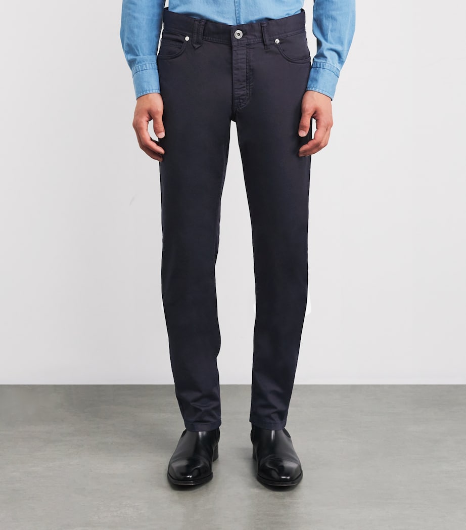 Stretch-Cotton Chinos 4000 Image 3