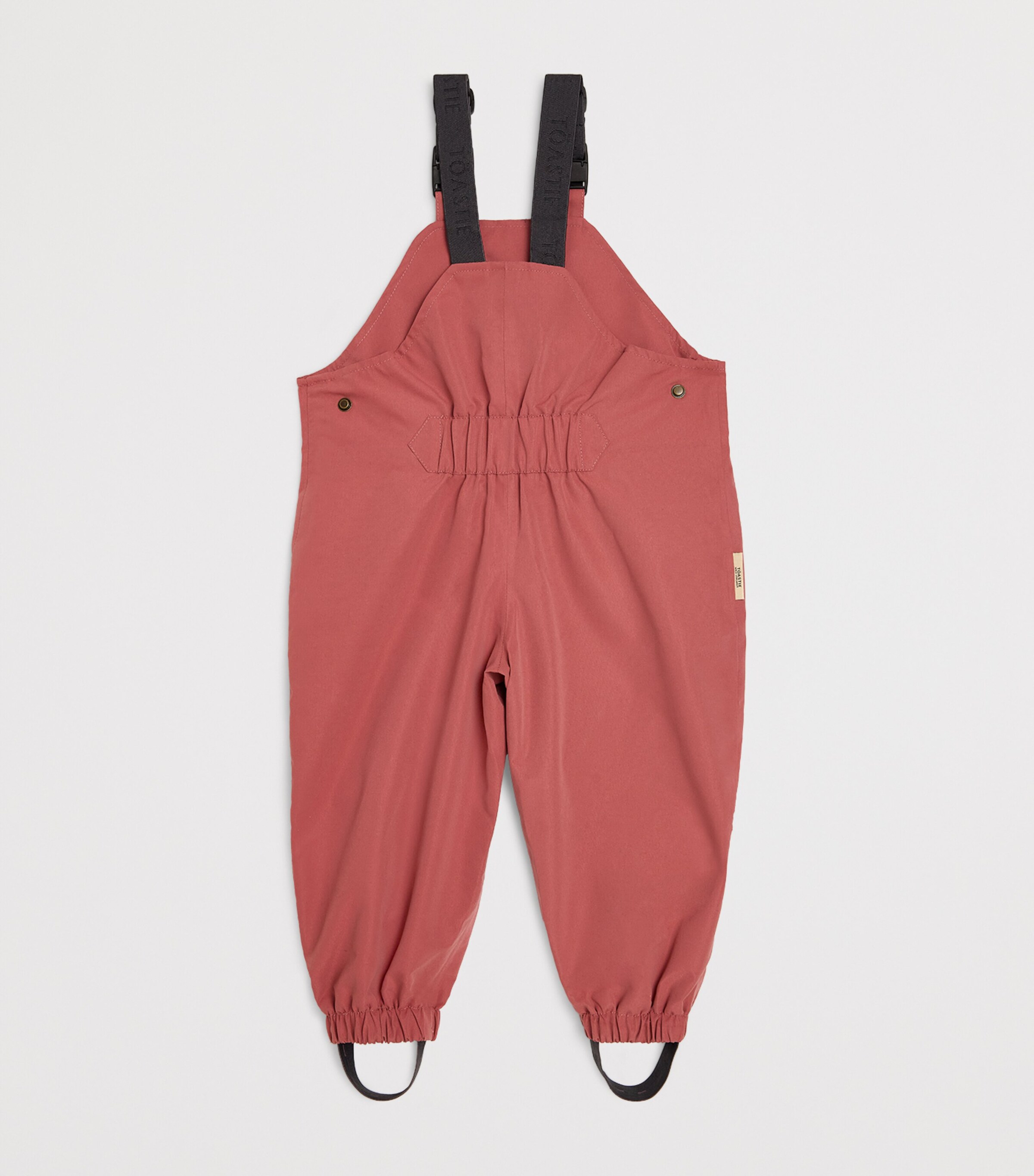 TOASTIE All Season Waterproof Dungarees (12 Months-36 Months) Dusky Pink Image 2