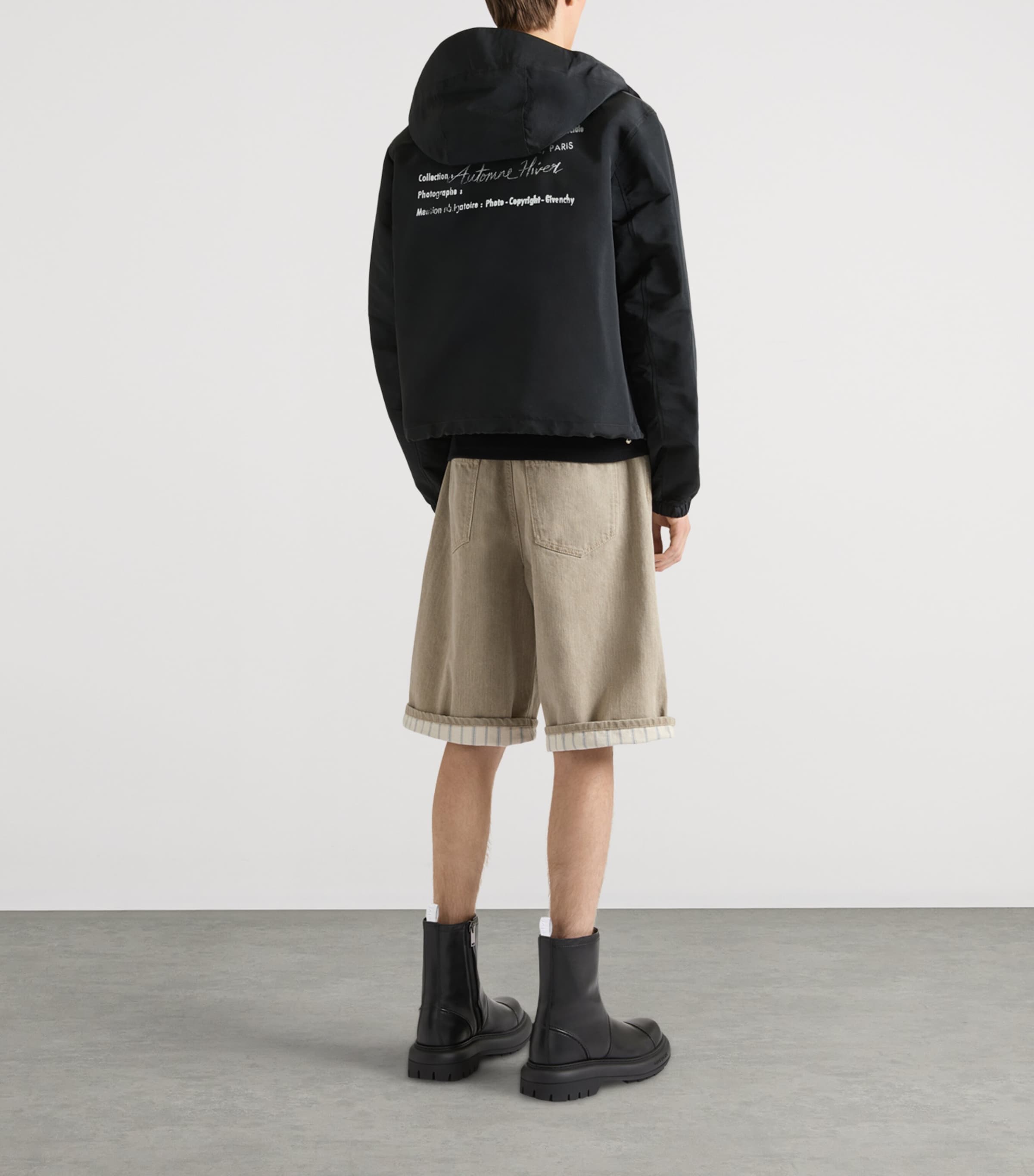 Givenchy Mens Archival Print Windbreaker Jacket Image 3