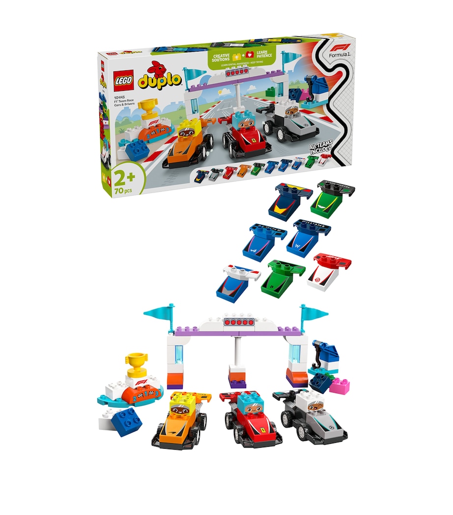 DUPLO F1 Team Race Cars & Drivers 10445 MULTI Image 2