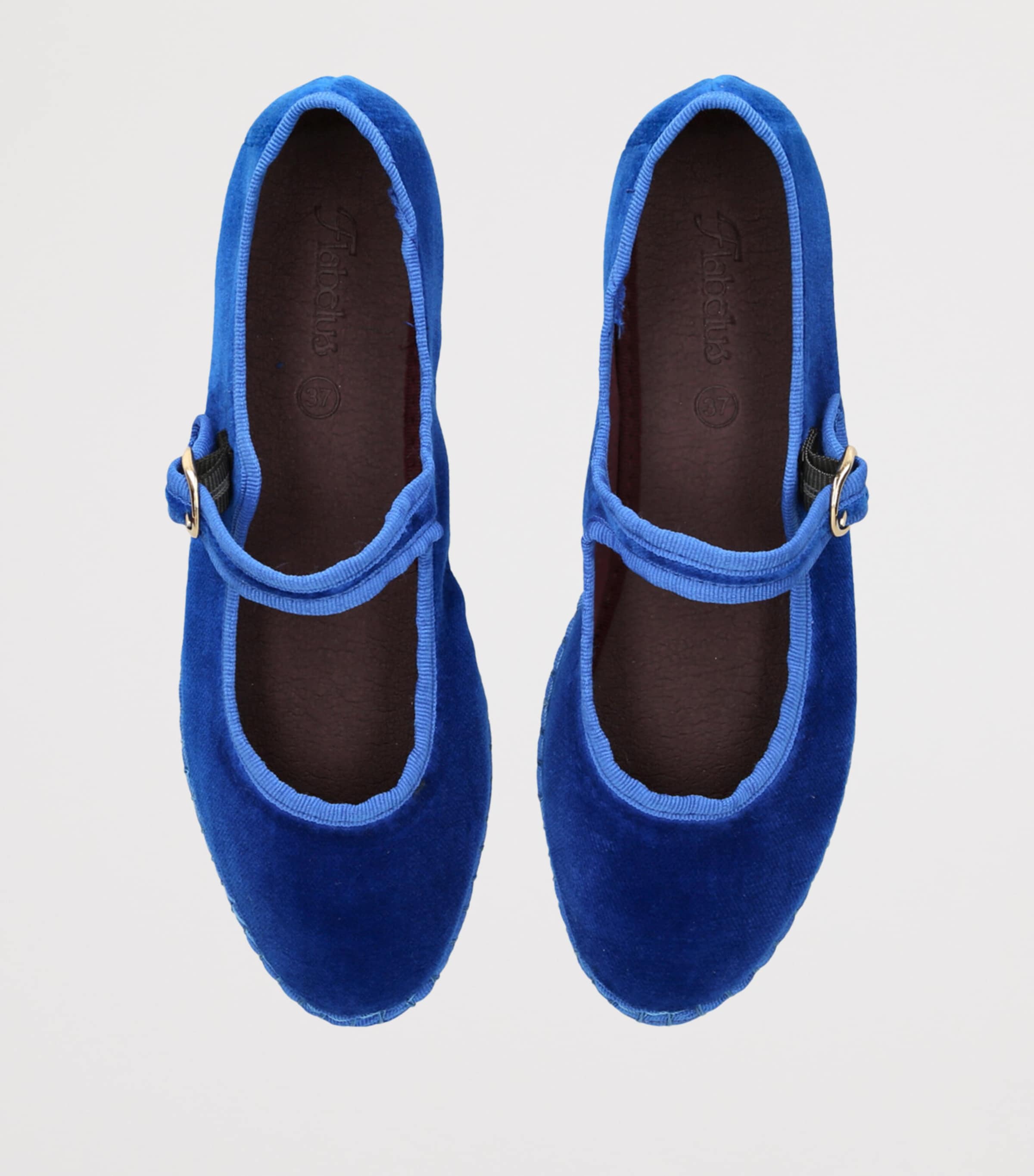Velvet Oe Mary Janes BLUE Image 4