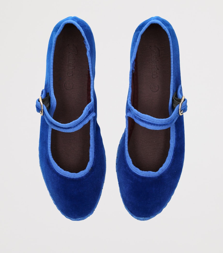 Velvet Oe Mary Janes BLUE Image 4