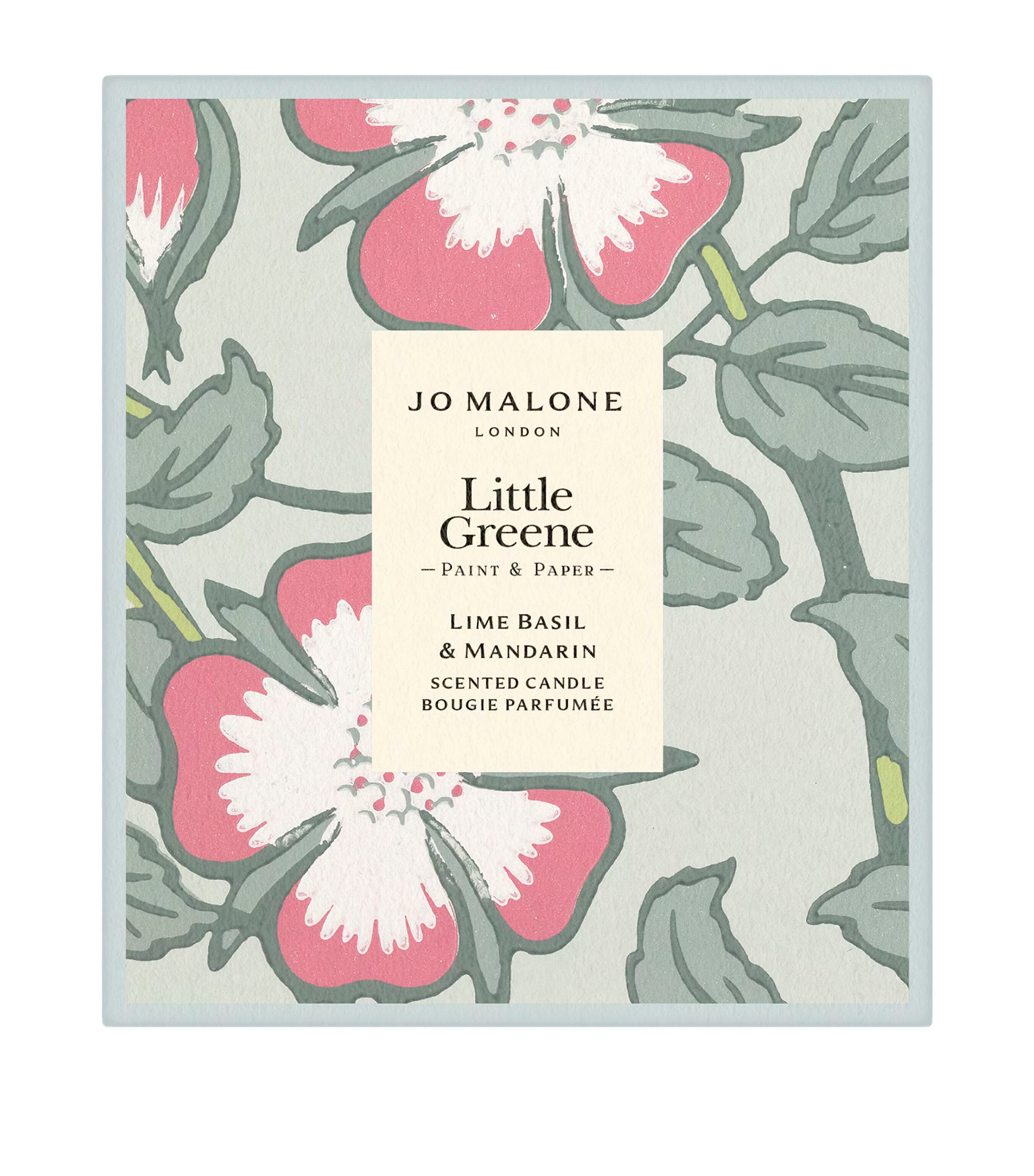 x Little Greene Special Edition Lime Basil & Mandarin Scented Candle (200g) NO COLOUR Image 2