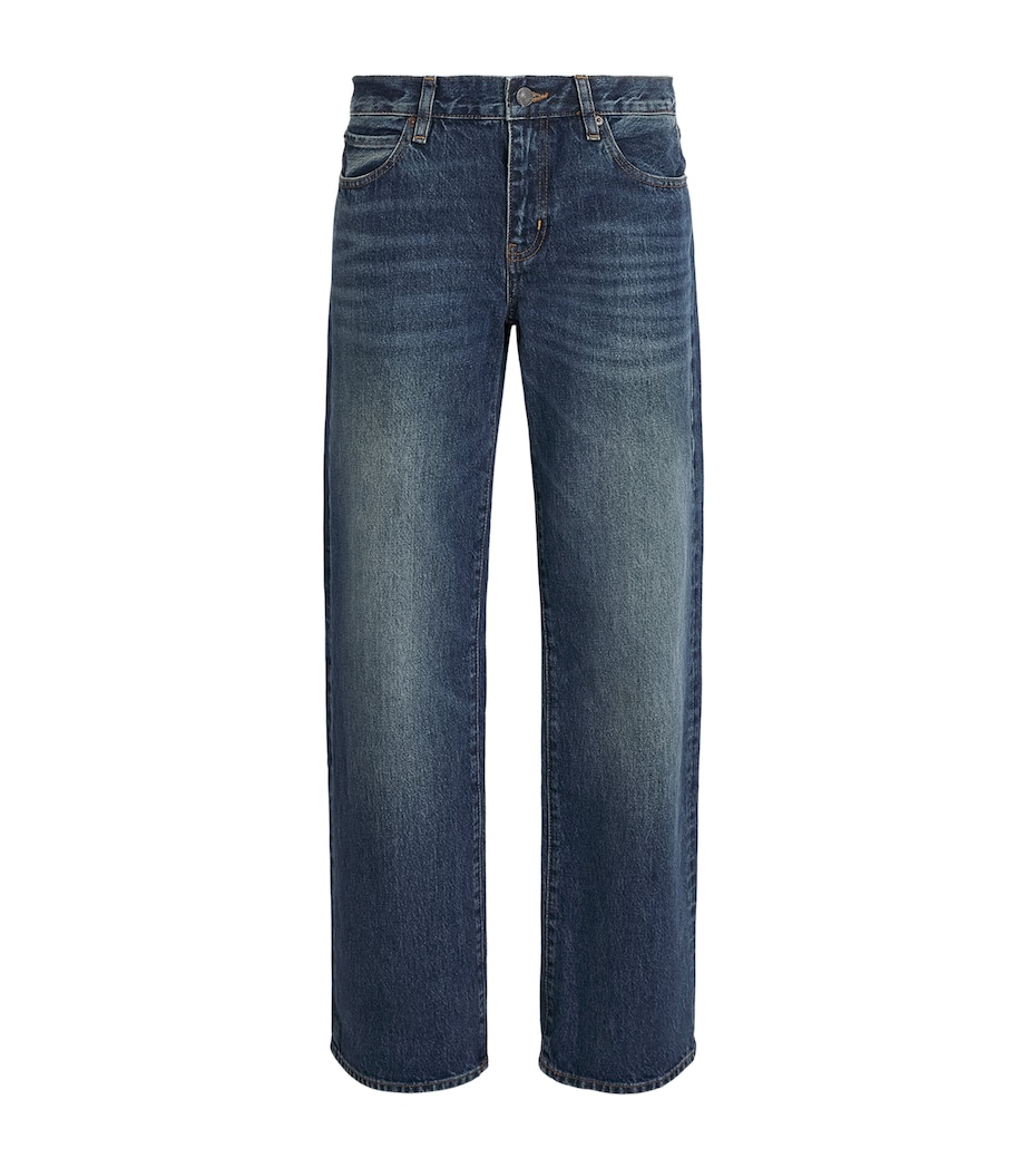 FRAME Womens The Saturday Straight Jeans Ember Image 1
