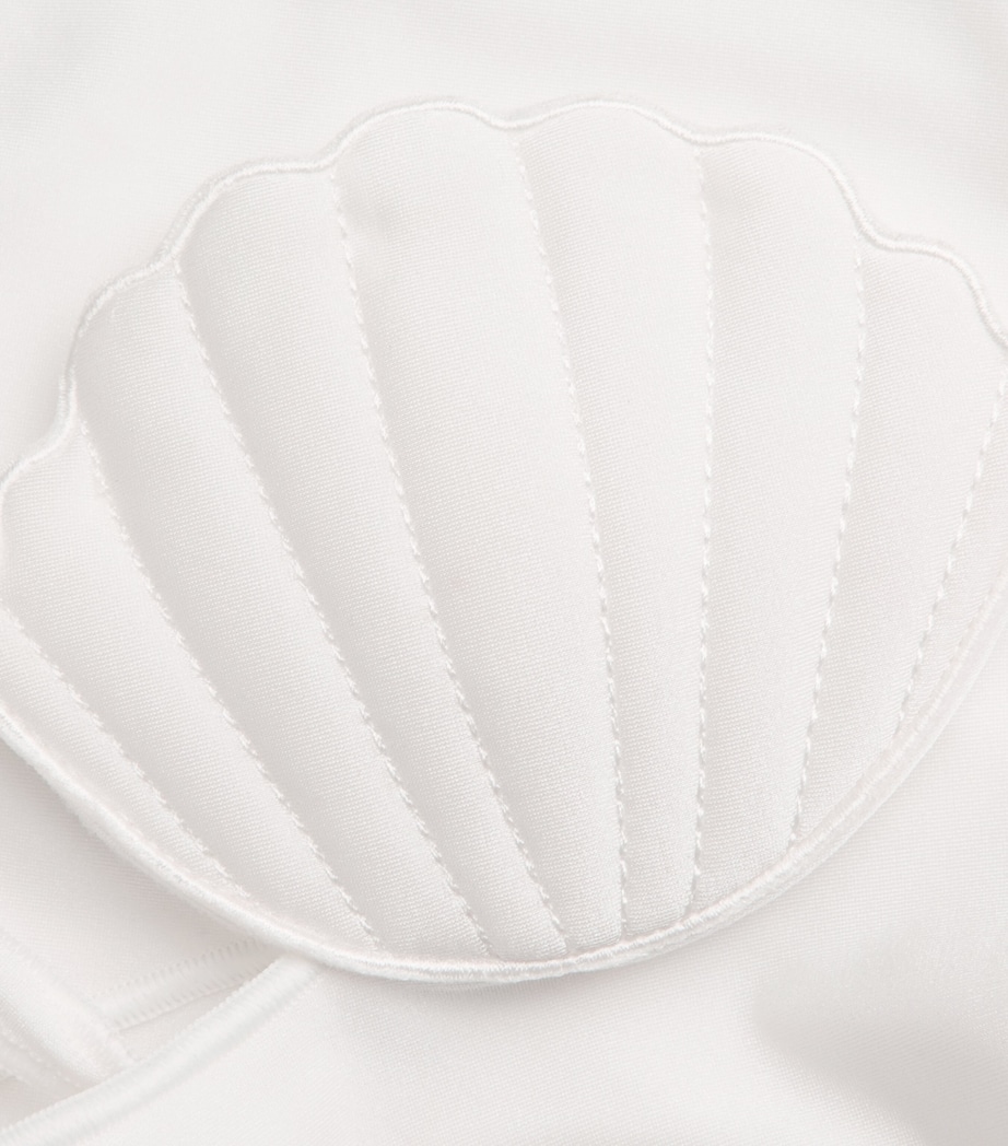 Oséree Womens Shell Swimsuit Pearl Image 4