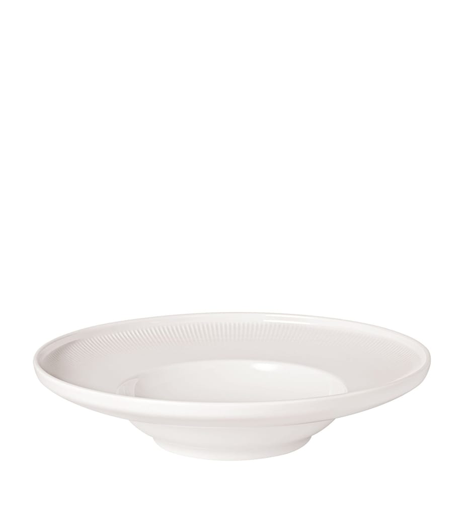 Porcelain Afina Bowl (25cm) WHITE Image 1