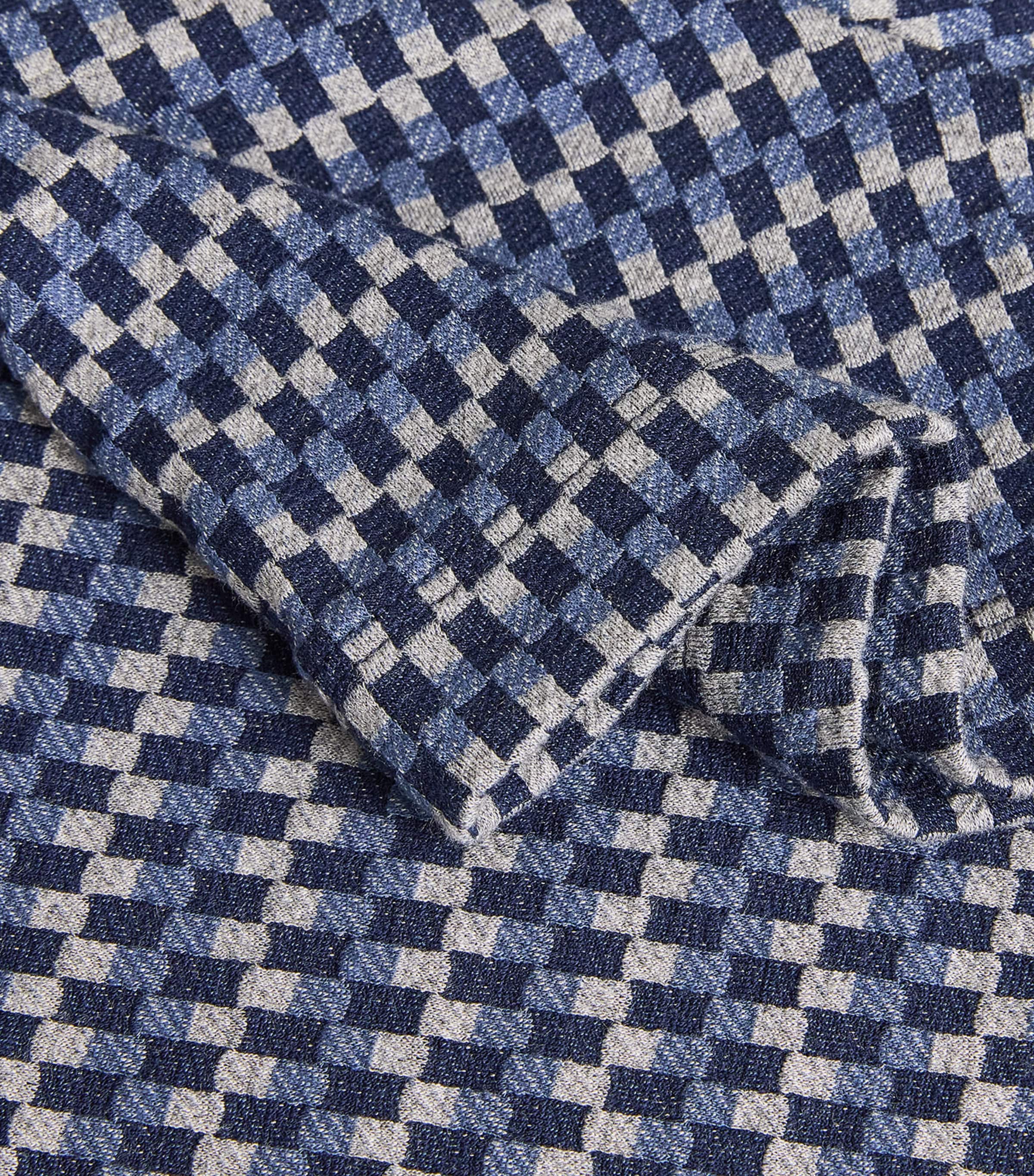 GIORGIO ARMANI★ジャカードチェックTシャツ Giorgio Armani Jacquard-Check T-Shirt | Harrods US