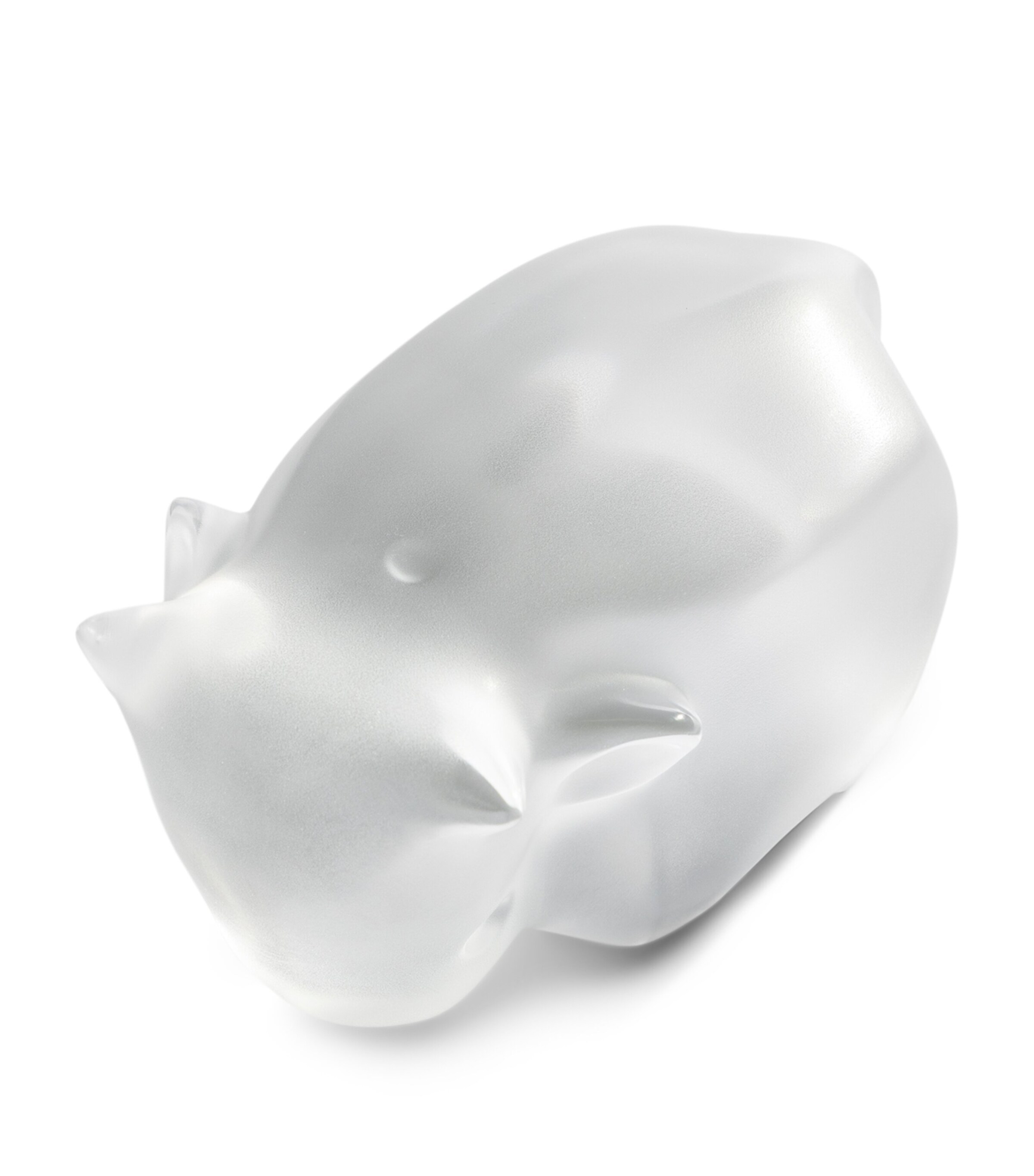 Lalique x Han Meilin Crystal Ox Ornament (10cm) Incolore Image 3