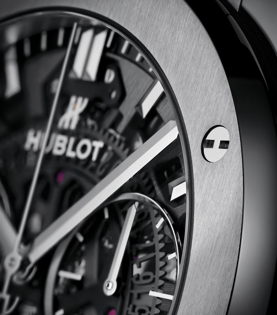 Ceramic Classic Fusion Aerofusion Chronograph Watch 45mm BLACK Image 4