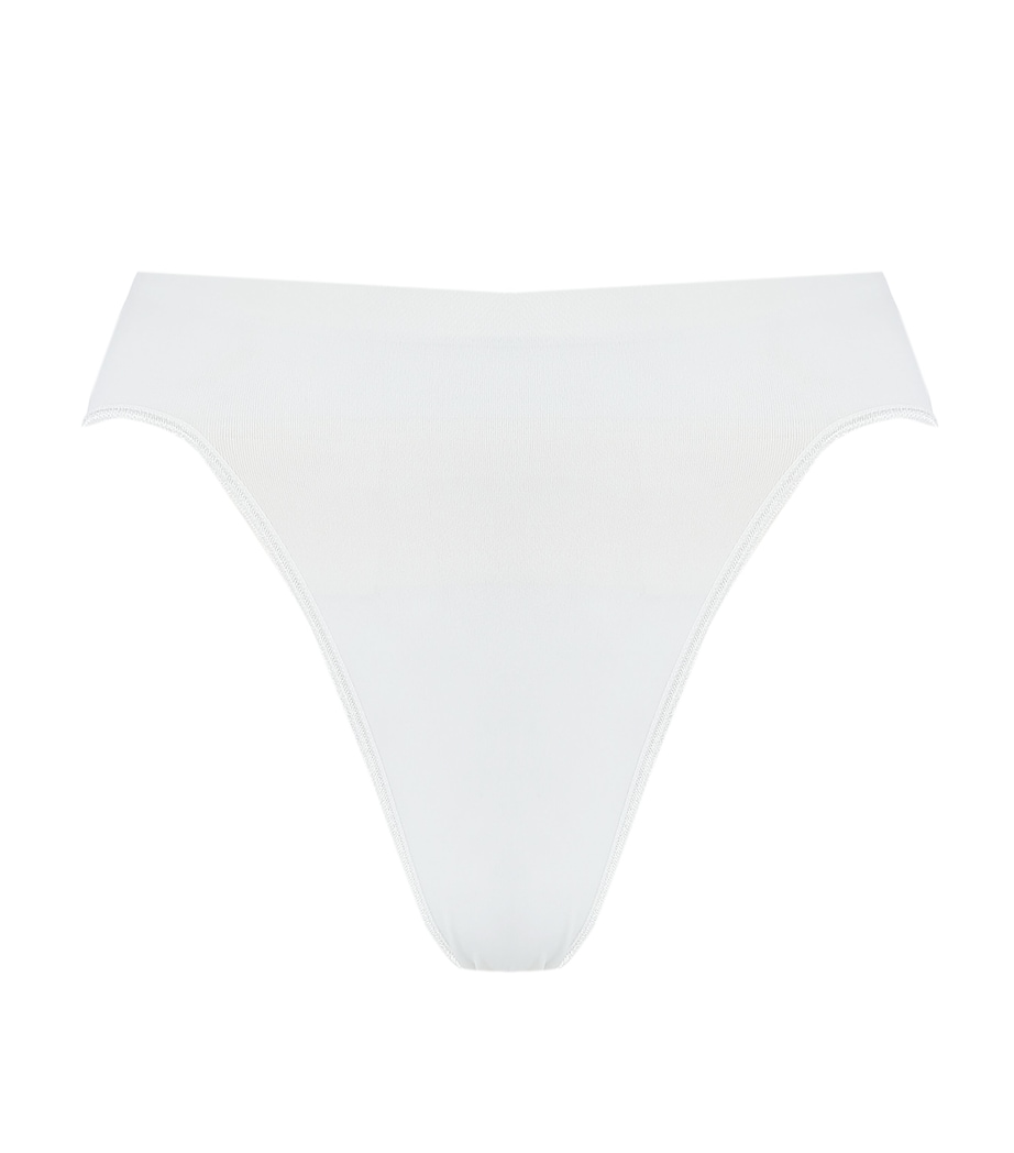 Touch Feeling Midi Briefs WHITE Image 1