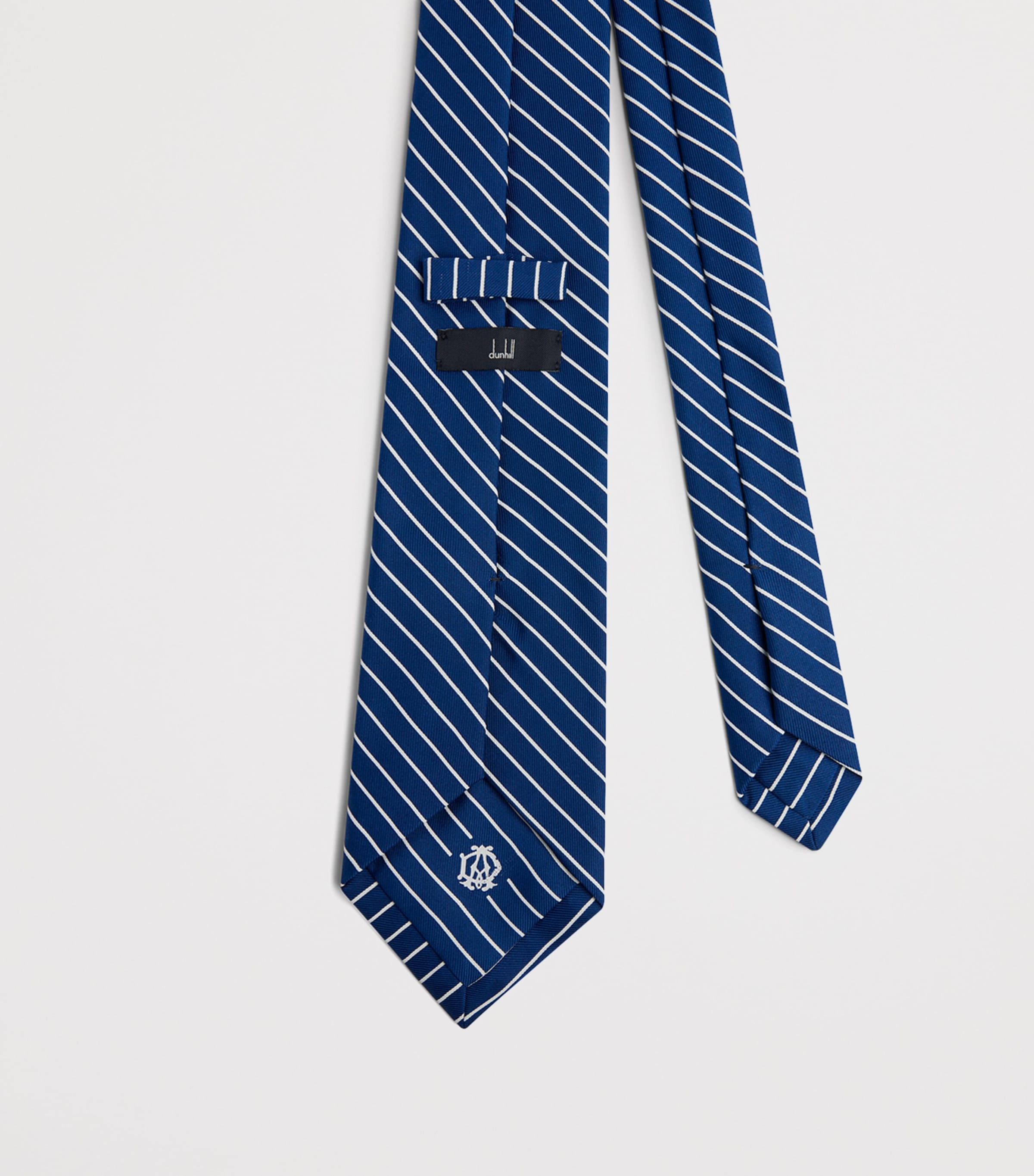 Dunhill Mulberry Silk Stripe Tie Image 2
