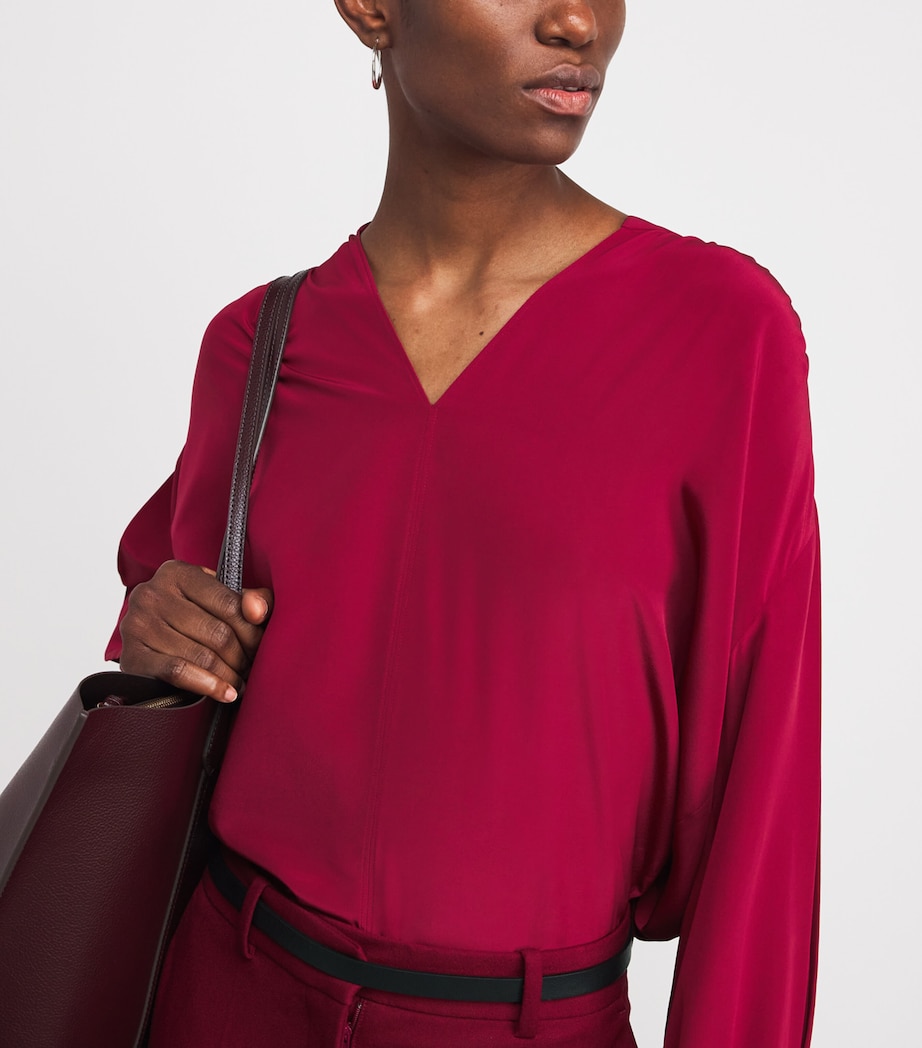 Silk Blondel Blouse RUBY Image 6