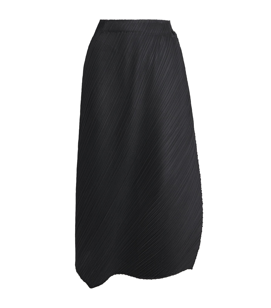 SWING Midi Skirt BLACK Image 1