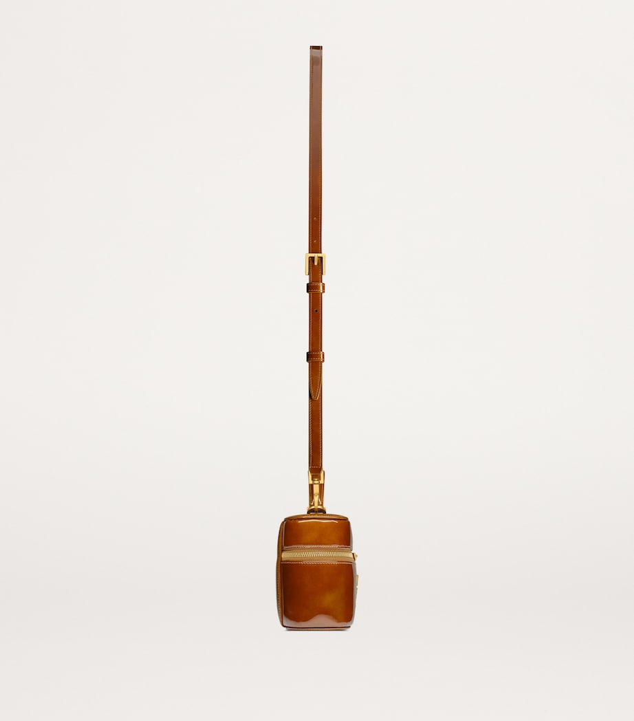 Mini Patent Leather Gaby Top-Handle Bag 2175 Image 5