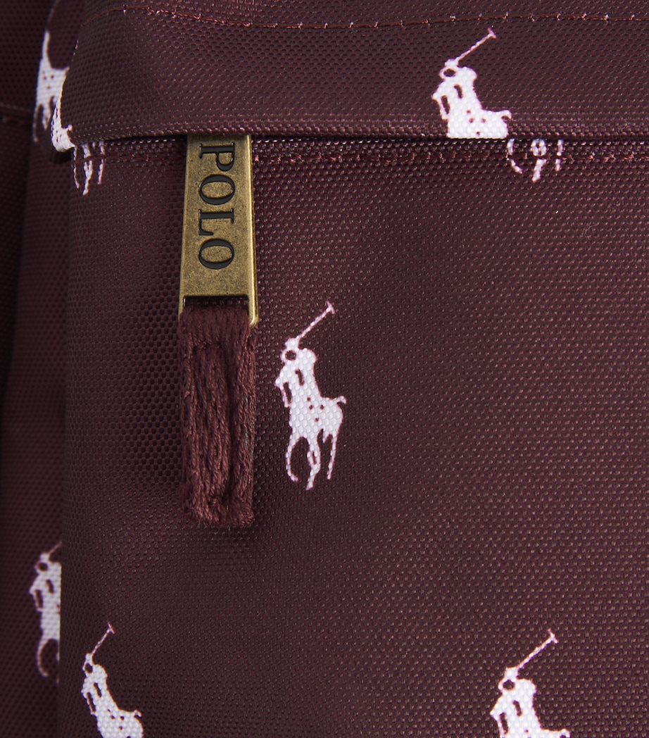 Ralph Lauren Kids Polo Pony Backpack Red Image 4