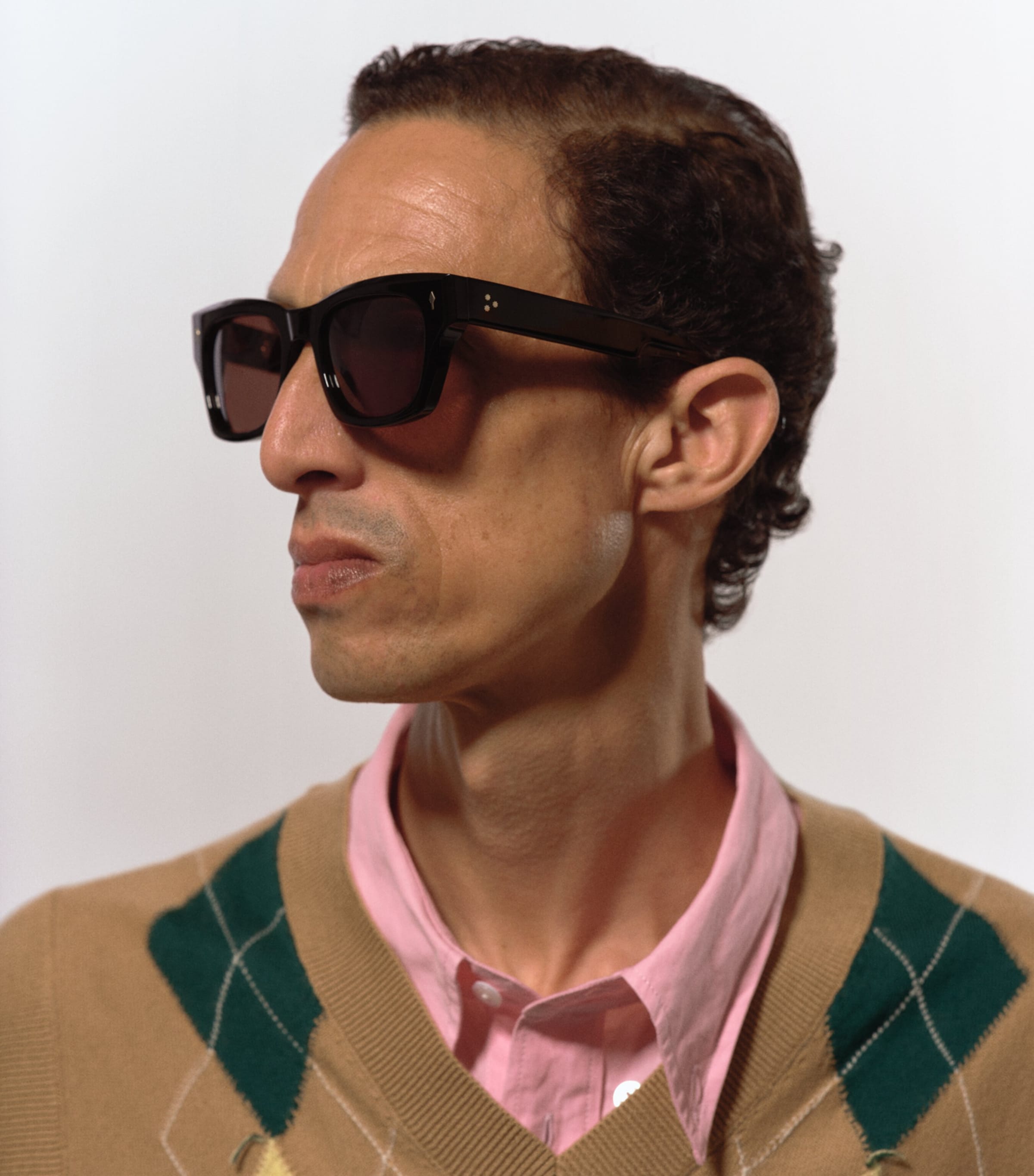 Jacques Marie Mage Acetate Dealan-53 Sunglasses Deep Brown Image 4