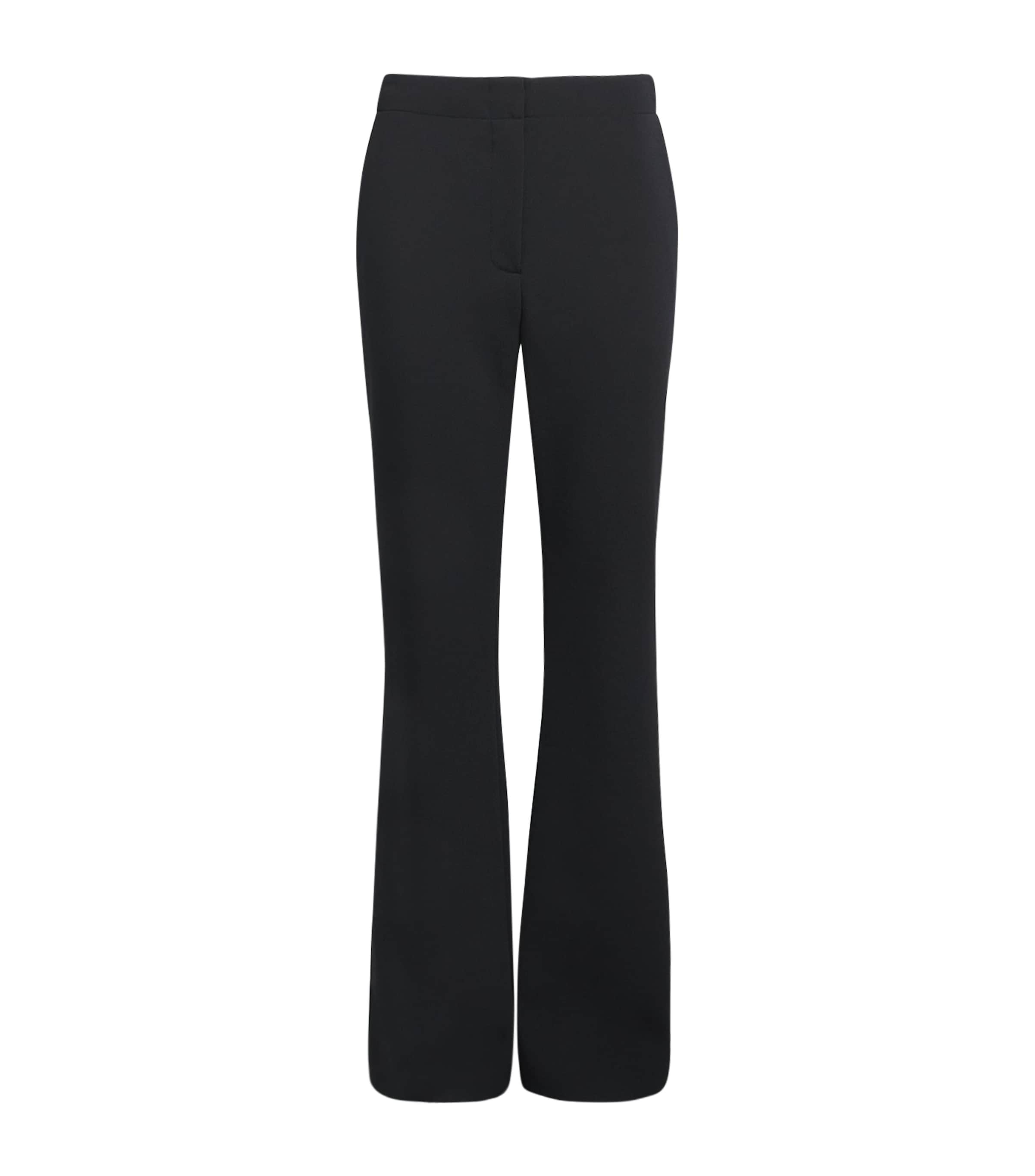 Kenna High-Rise Flared Trousers BLACK Image 1