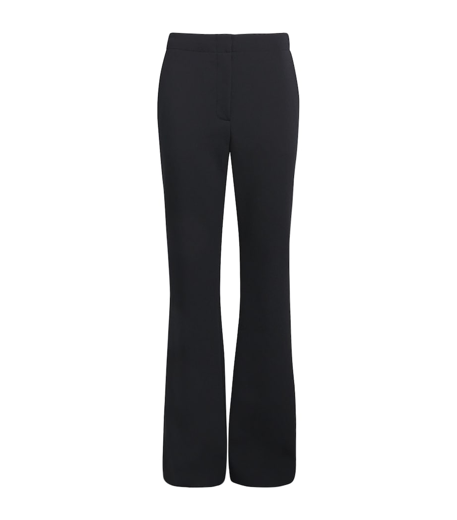Kenna High-Rise Flared Trousers BLACK Image 1