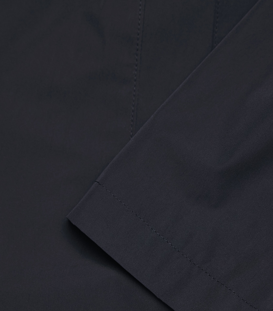 Water-Repellent Overcoat 01 BLU NAVY Image 5