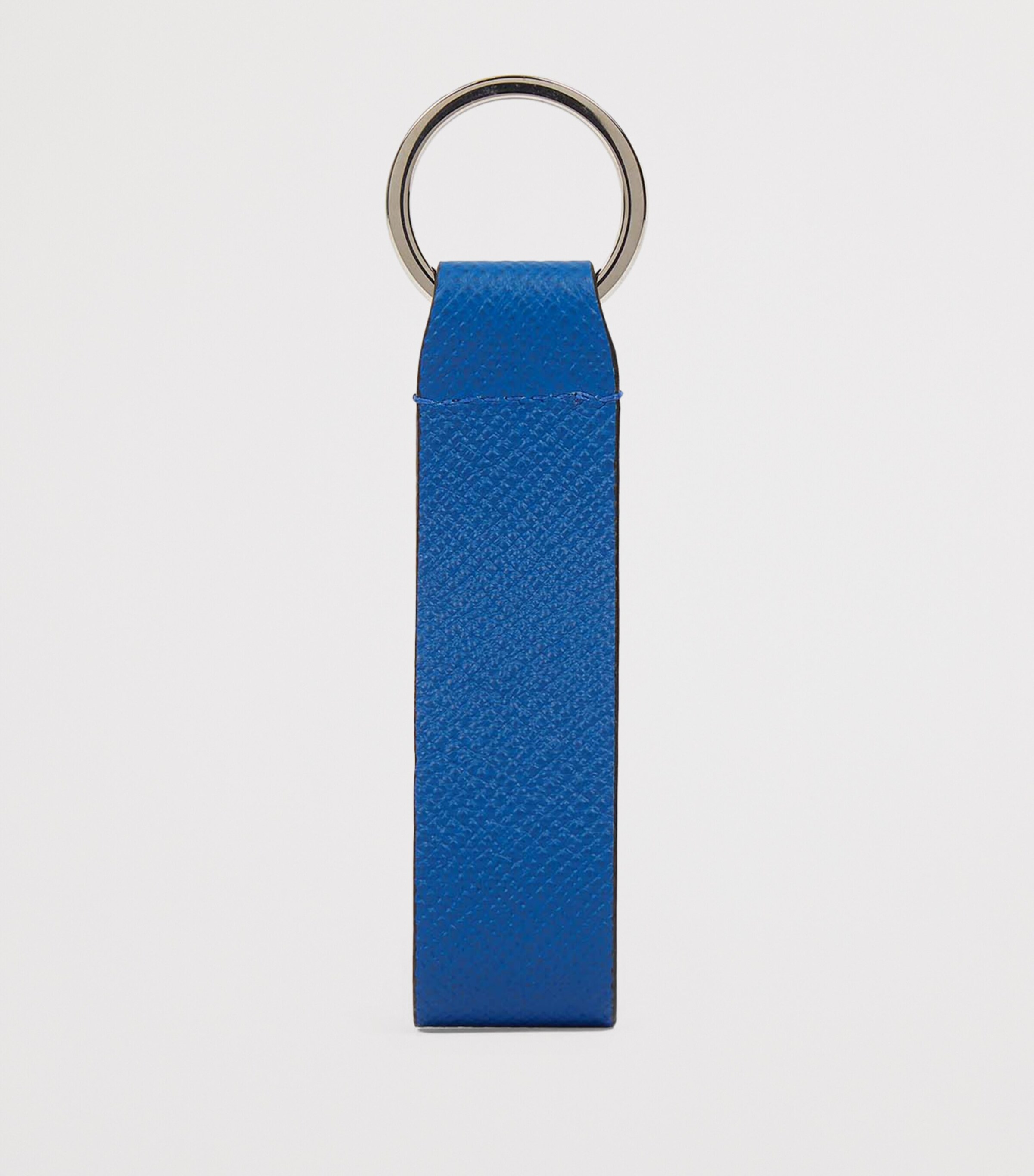 Panama Leather Keyring CERULEAN Image 2