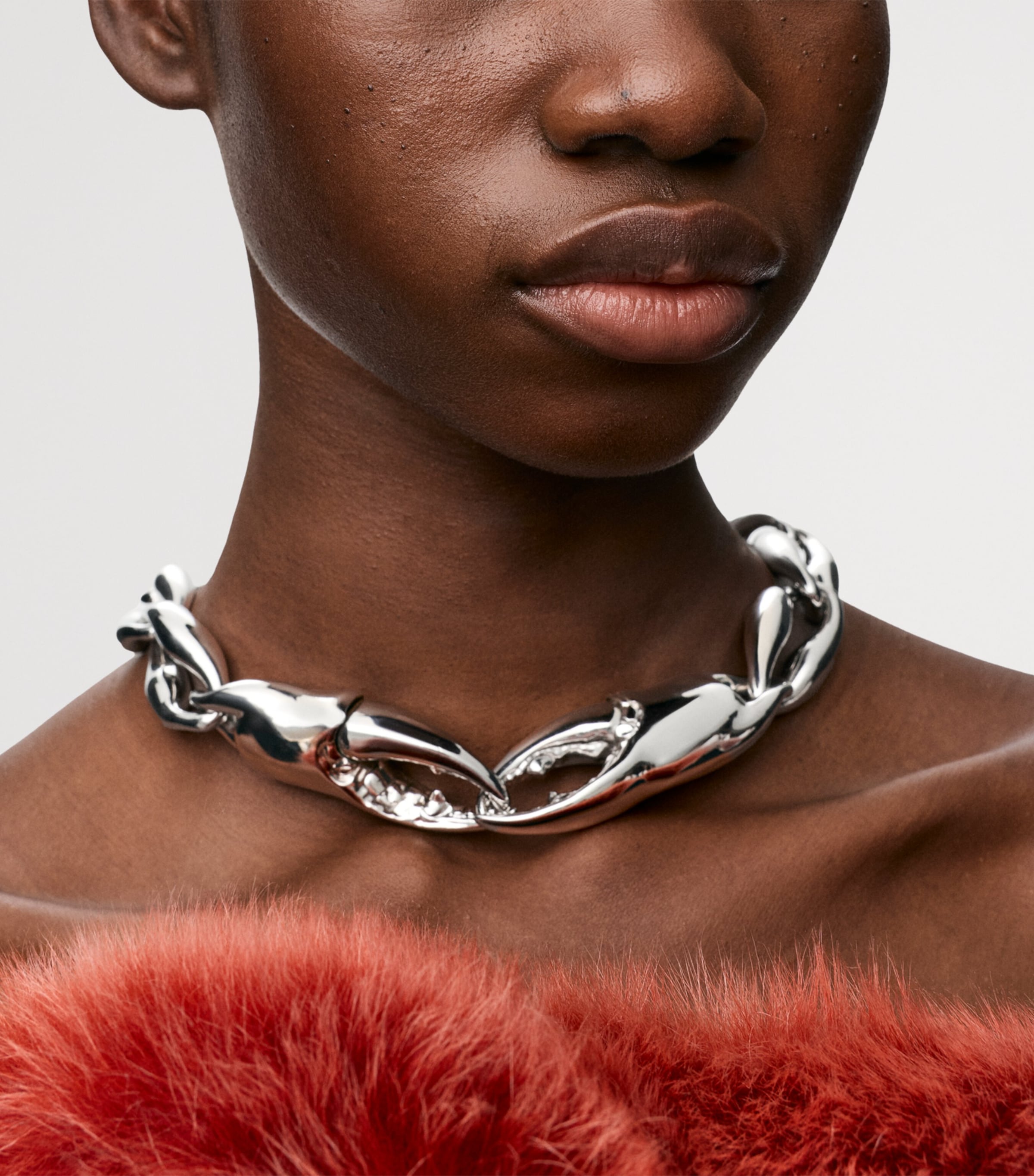 LOEWE x Cosima Von Bonin Crab Necklace Silver Image 2