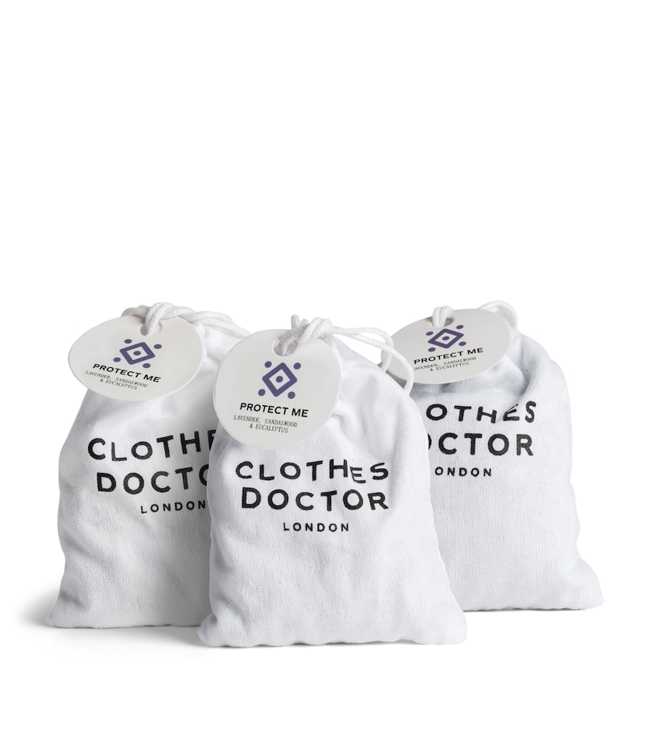 Clothes Doctor Protect me Natural Moth-Repellent Scent Bags (Pack of 3) Grey Image 1