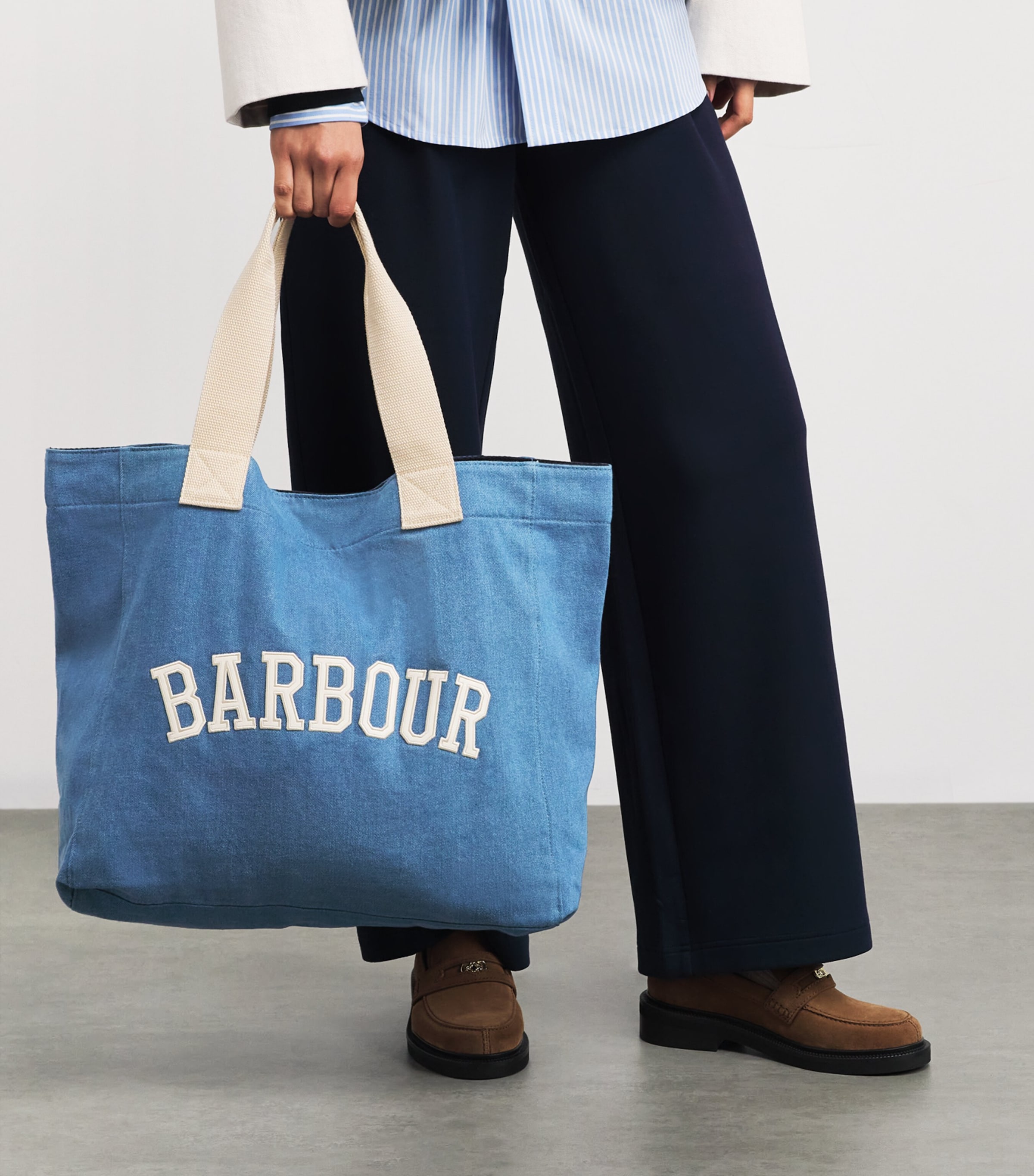 Denim Emily Tote Bag DENIM Image 2