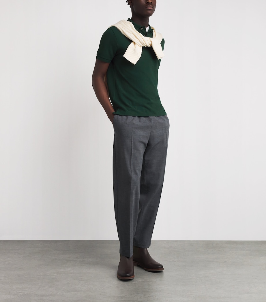 Polo Ralph Lauren Mens Custom Slim-Fit Polo Shirt College Image 2
